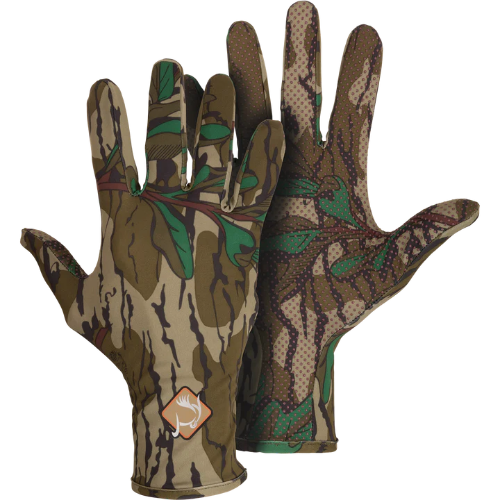 Image of Performance Turkey Gloves - Mossy Oak Greenleaf - S/M