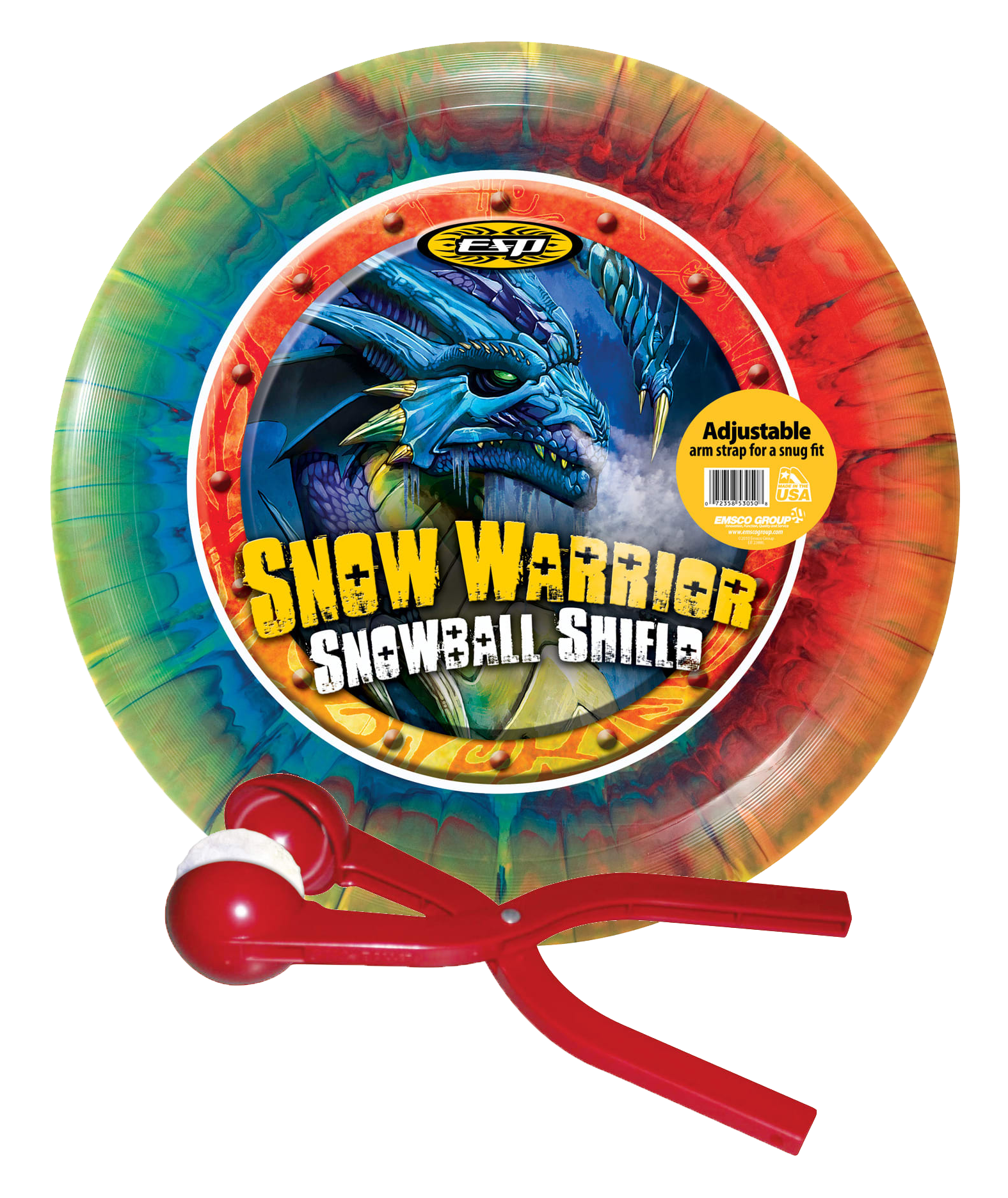 Image of EMSCO Snow Warrior Snowball Shield and Snowball Maker
