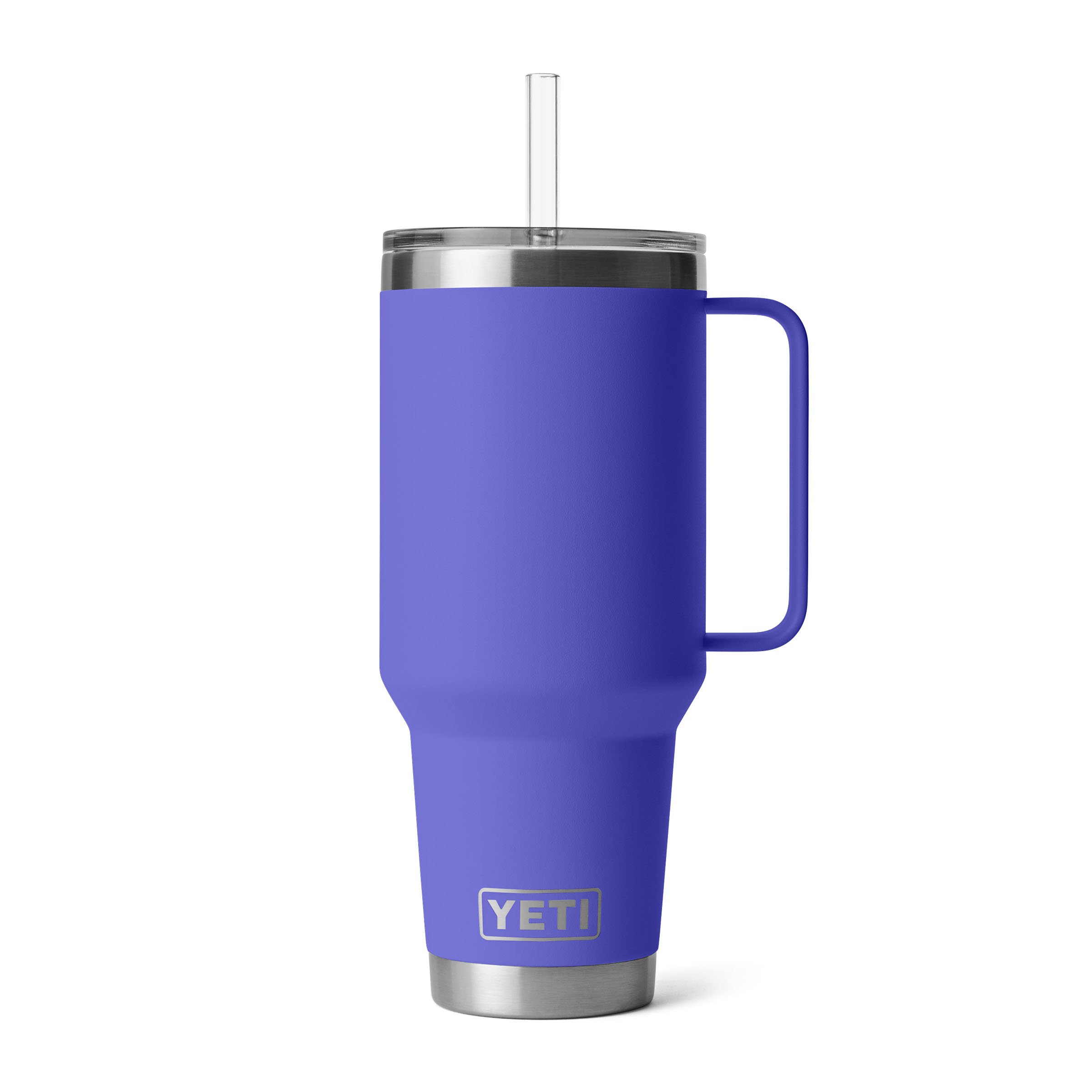 Image of YETI Rambler Mug with Straw Lid - Ultramarine Violet - 42 oz.
