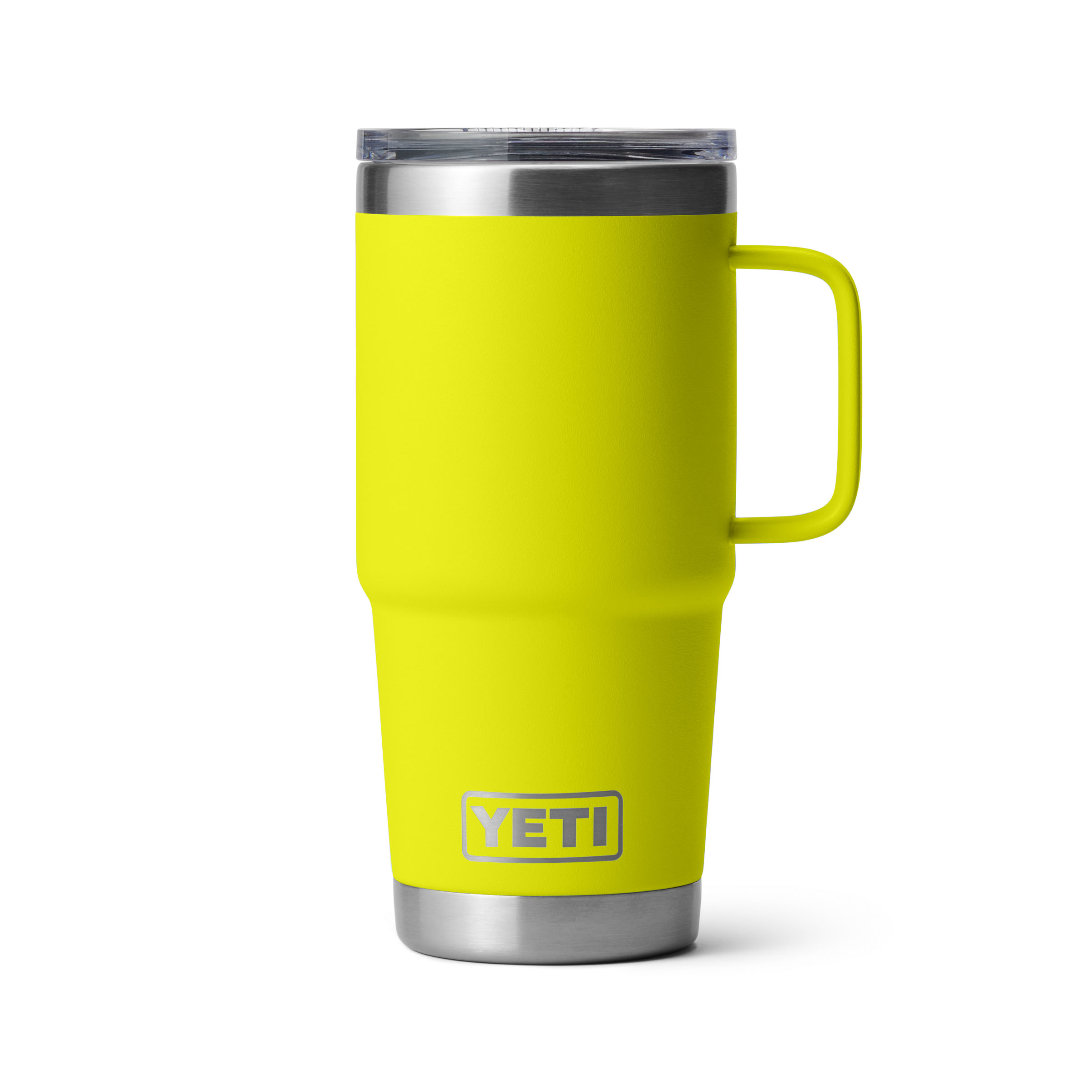 Image of YETI Rambler 20-oz. Travel Mug - Firefly Yellow