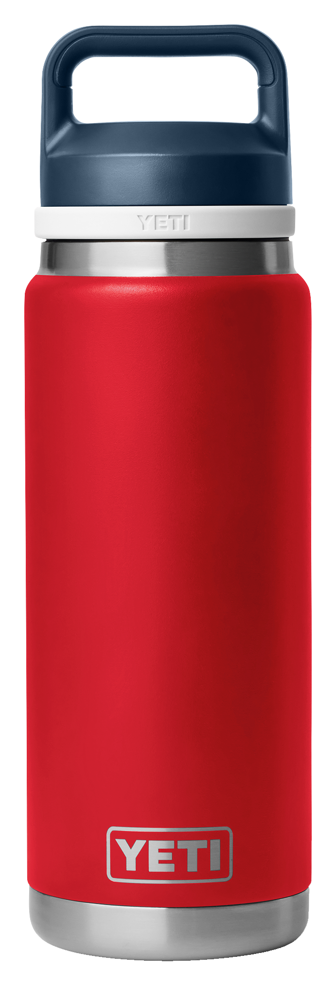 Image of YETI Rambler 26-oz. Bottle with Chug Cap - Patriotic - Rescue Red