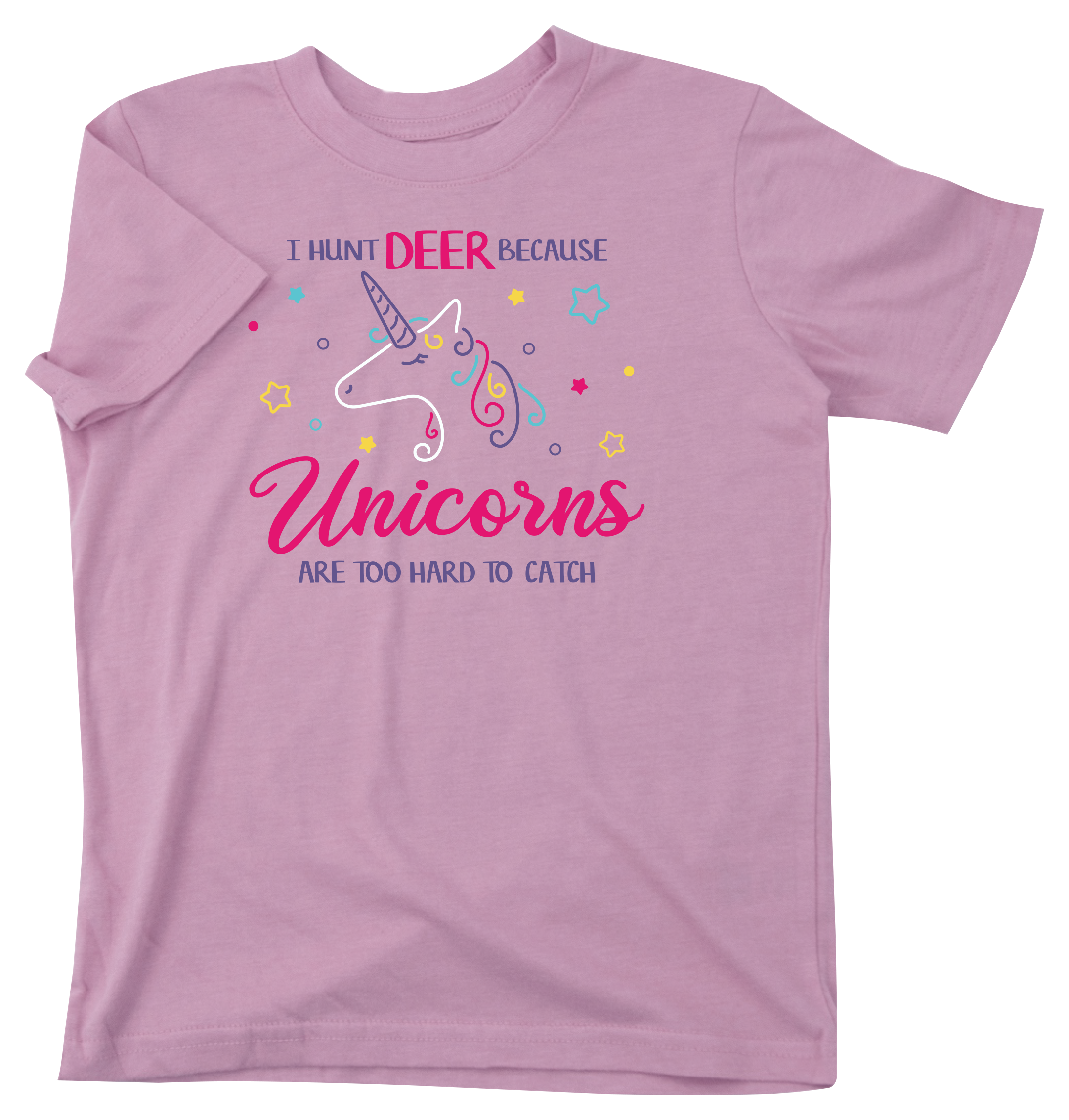 Bass Pro Shops Unicorns Are Too Hard To Catch Short-Sleeve T-Shirt for Toddler Girls                                            
