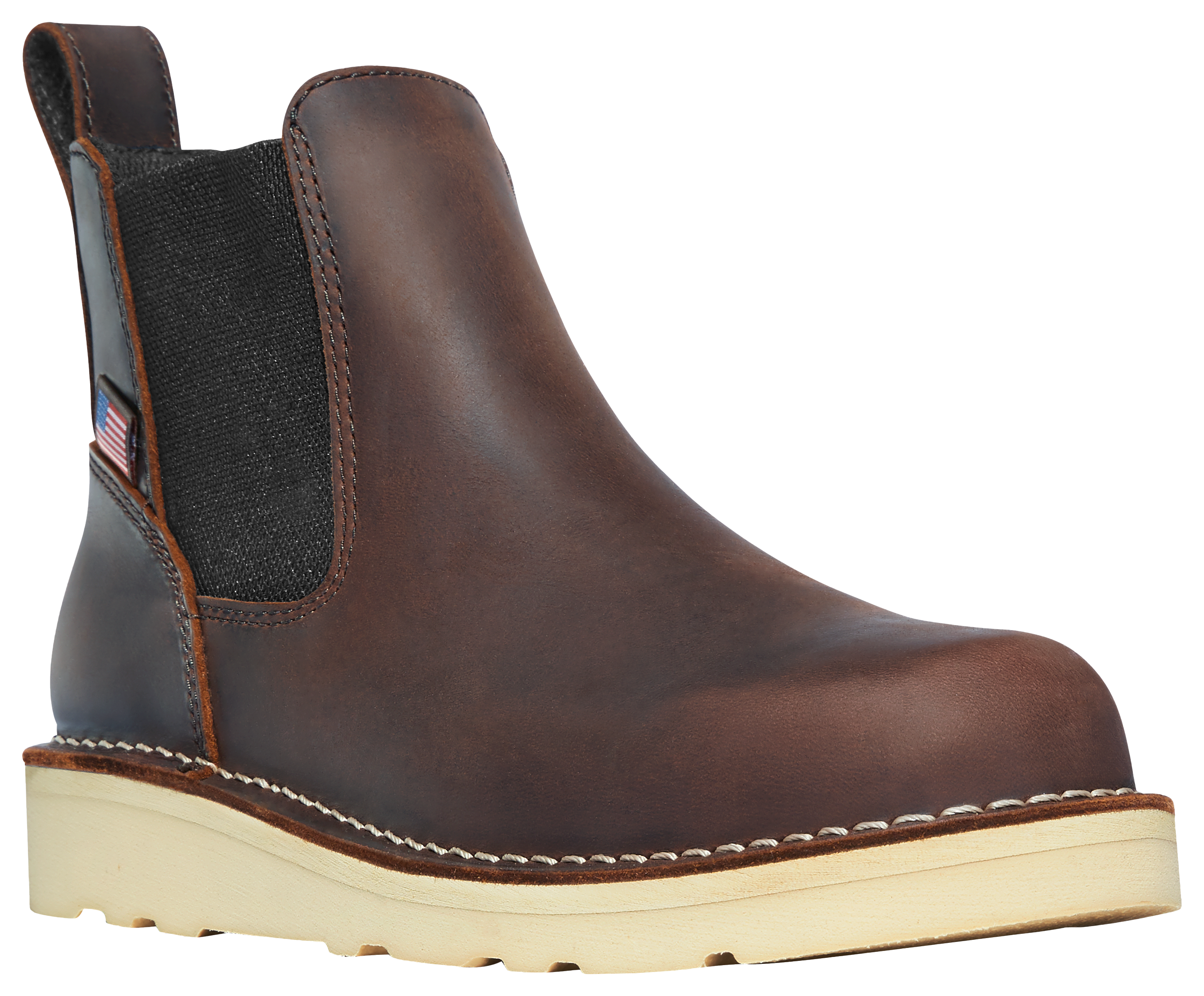 Image of "Danner Bull Run 5"" Chelsea Boots for Ladies - Brown - 8.5M"
