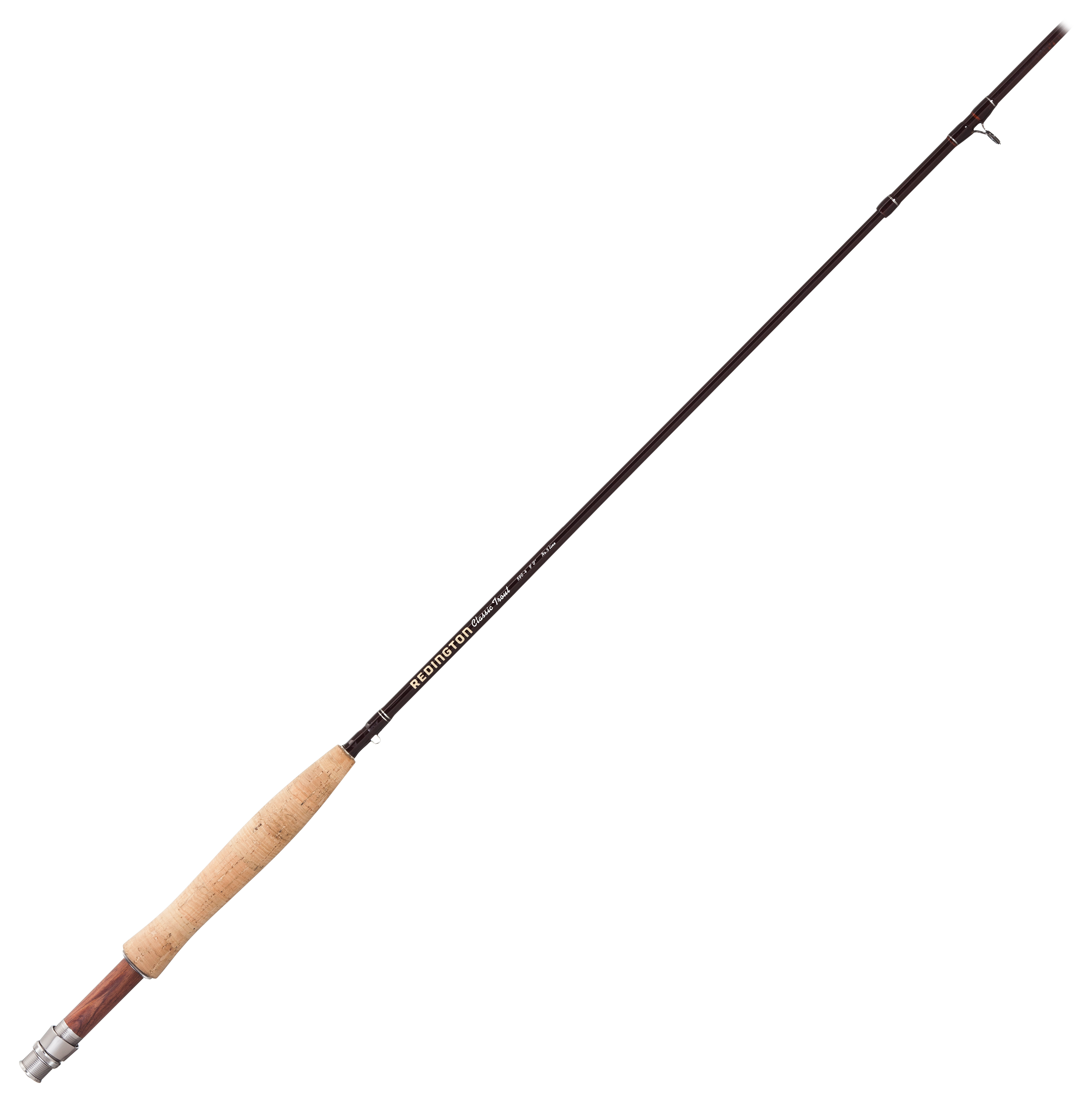 Redington Trace Fly Rod with Rod Tube (T-590-4) 4 Piece Rod 5 Weight 9 ft 0  in