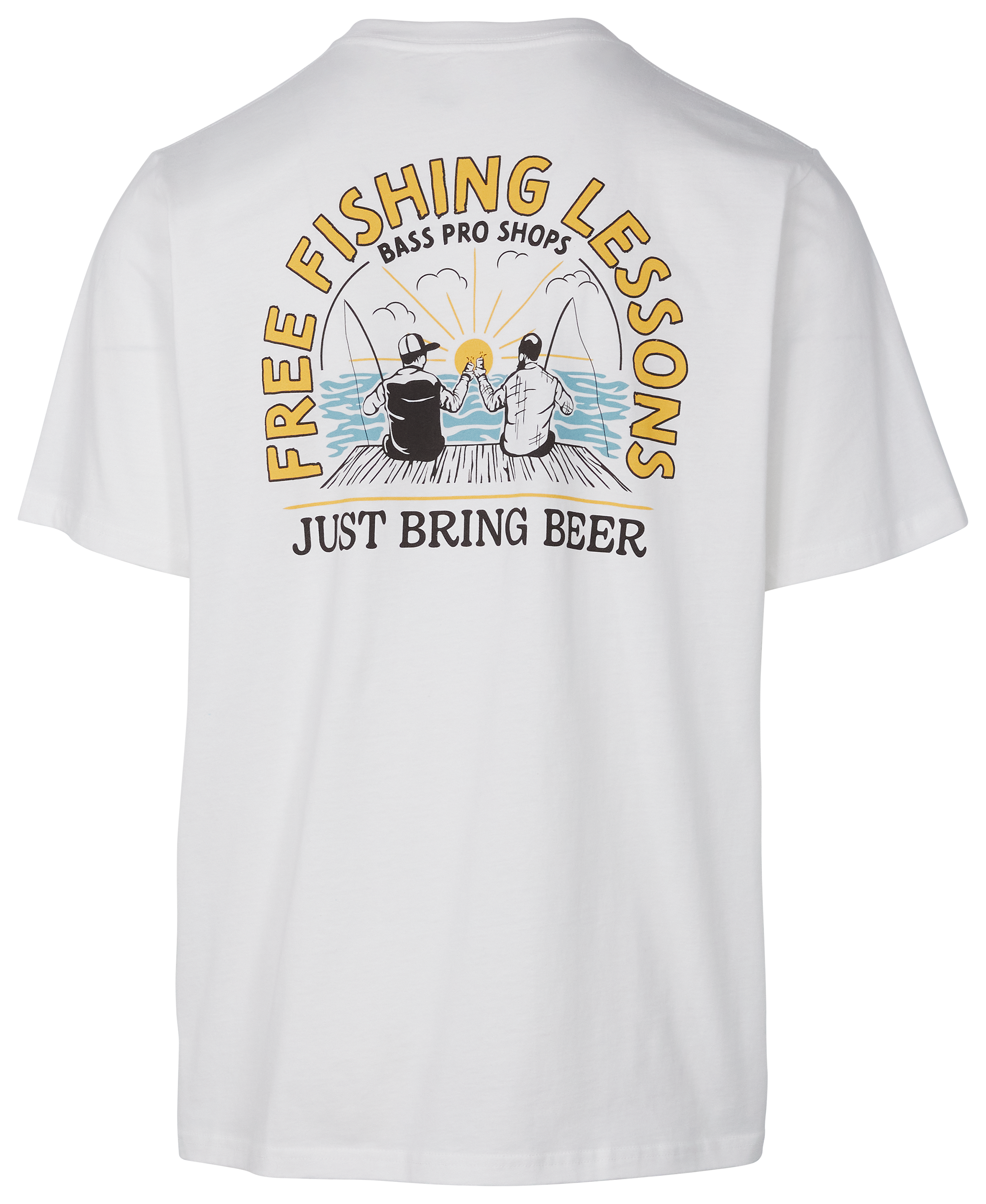 Bass Pro Shops Fishing Lessons Short-Sleeve T-Shirt for Men