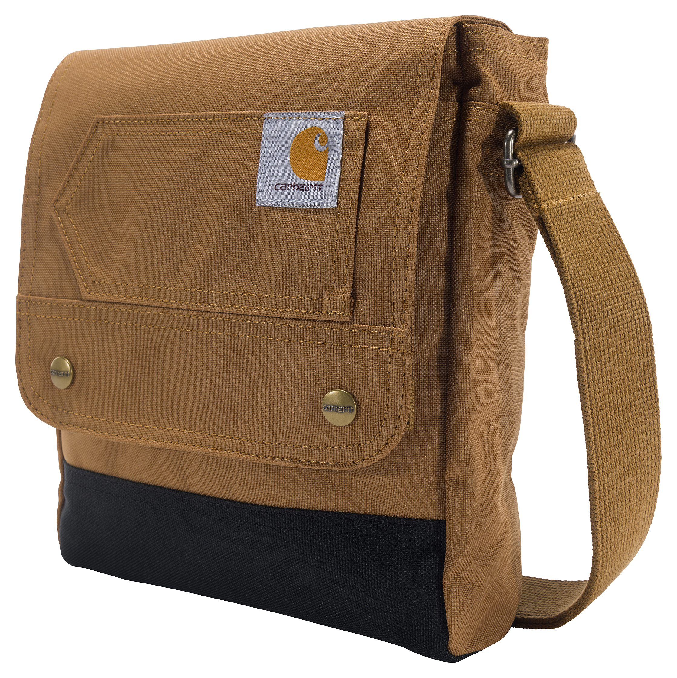 Image of Carhartt Crossbody Snap Bag - Carhartt Brown