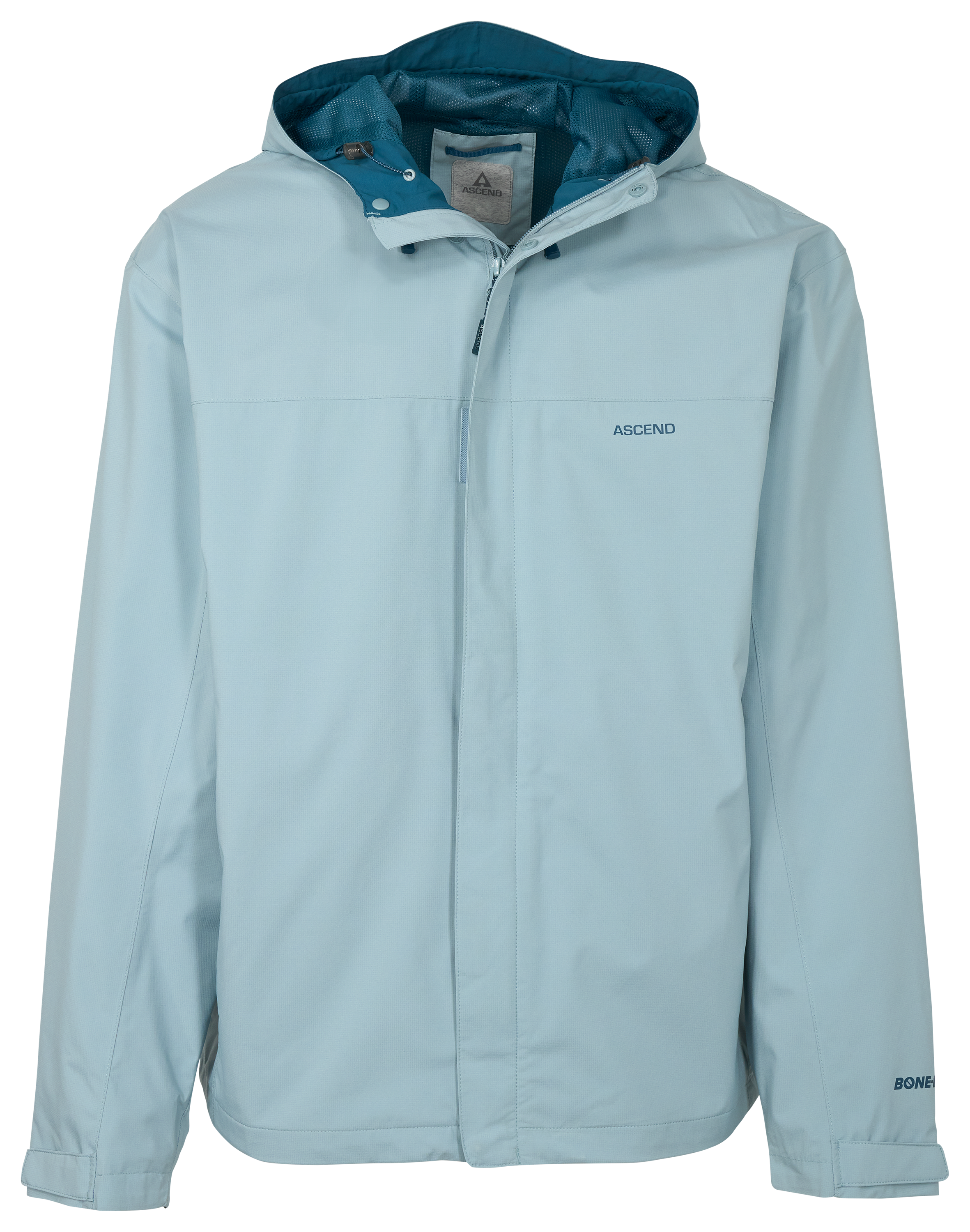 Image of Ascend Meramec River Jacket with BONE-DRY - Weathered Blue - 3XL