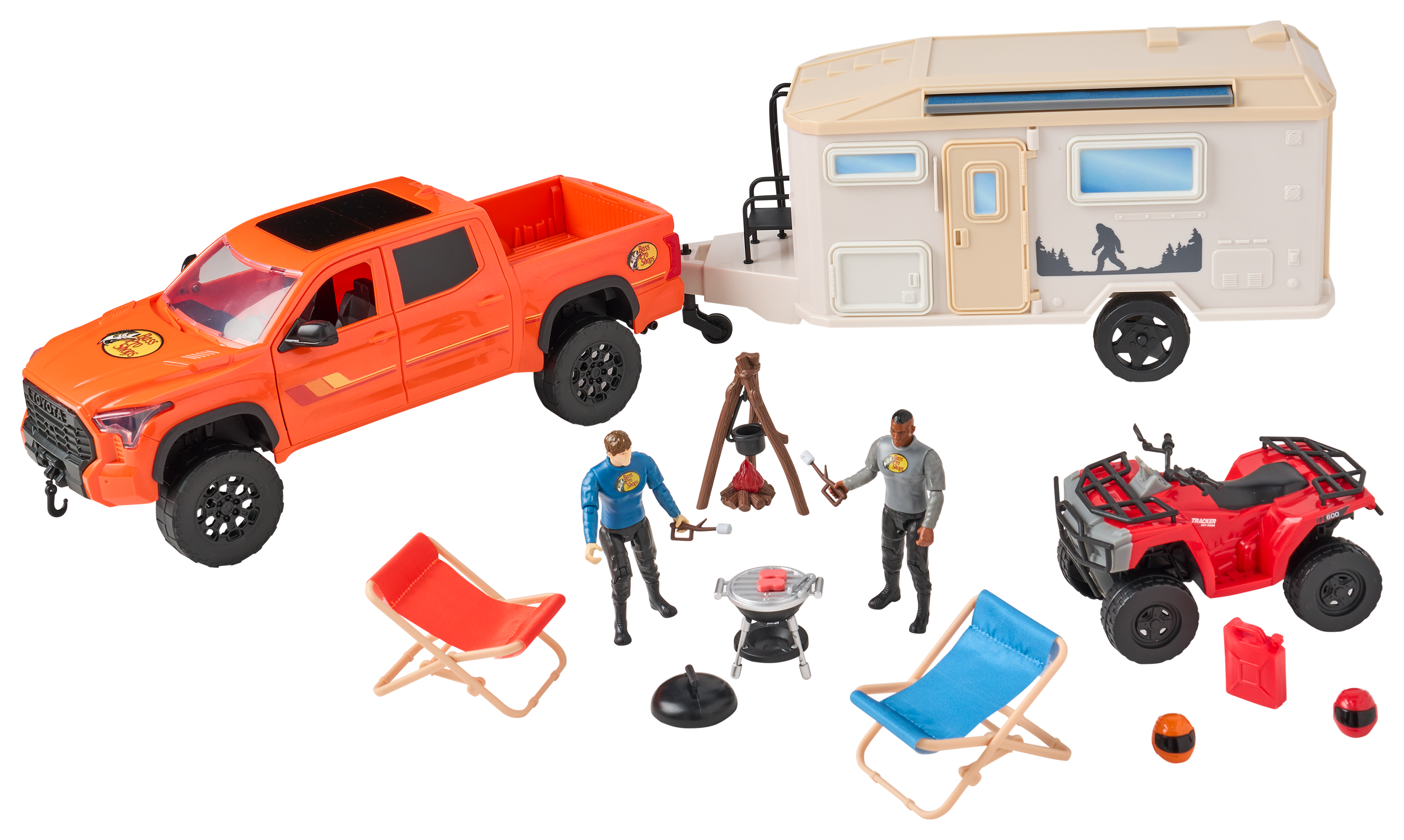 BASS PRO SHOPS Licensed Toyota Open Range Camper Playset for Kids