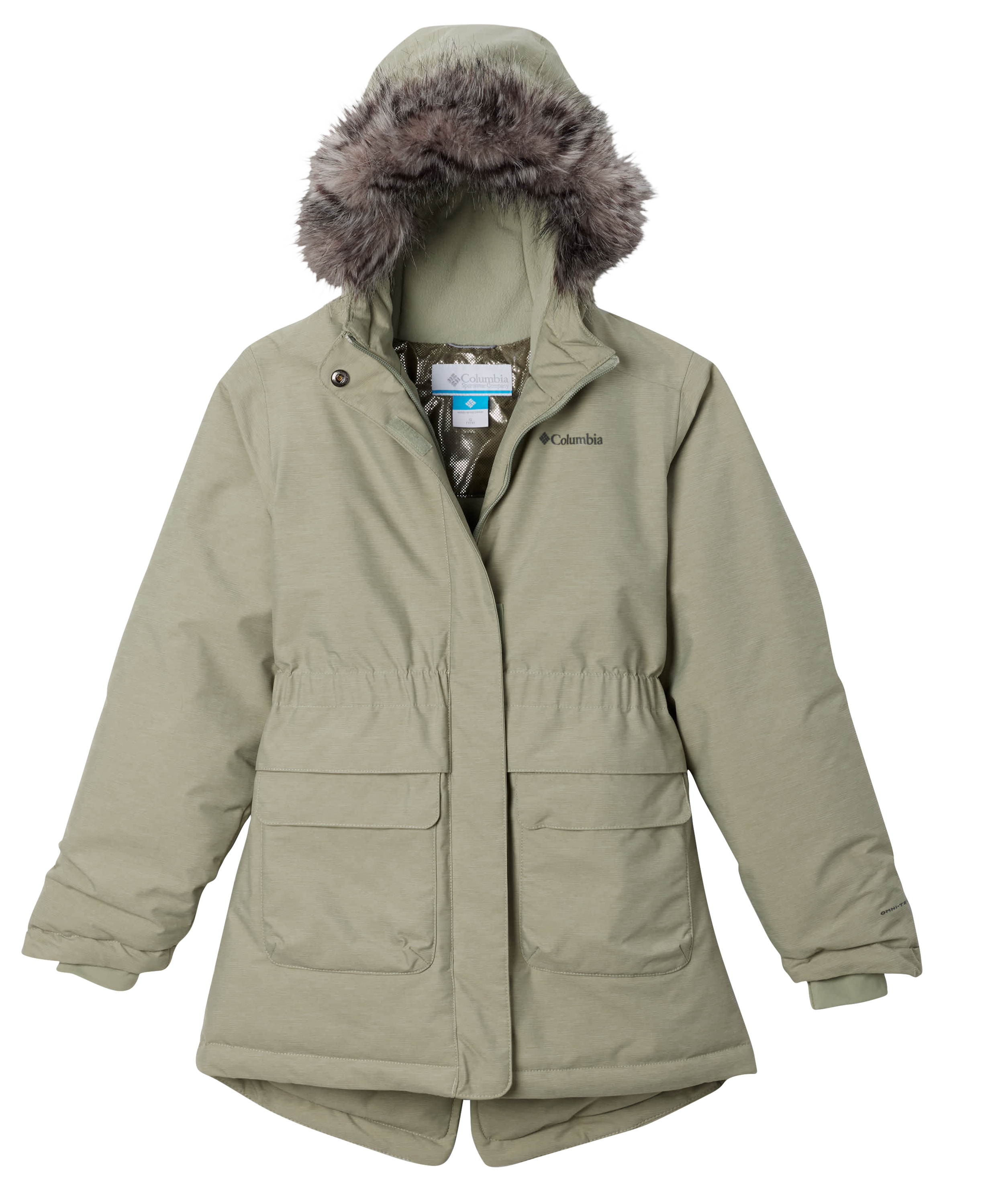 Image of Columbia Nordic Strider II Jacket for Girls - Safari - XL