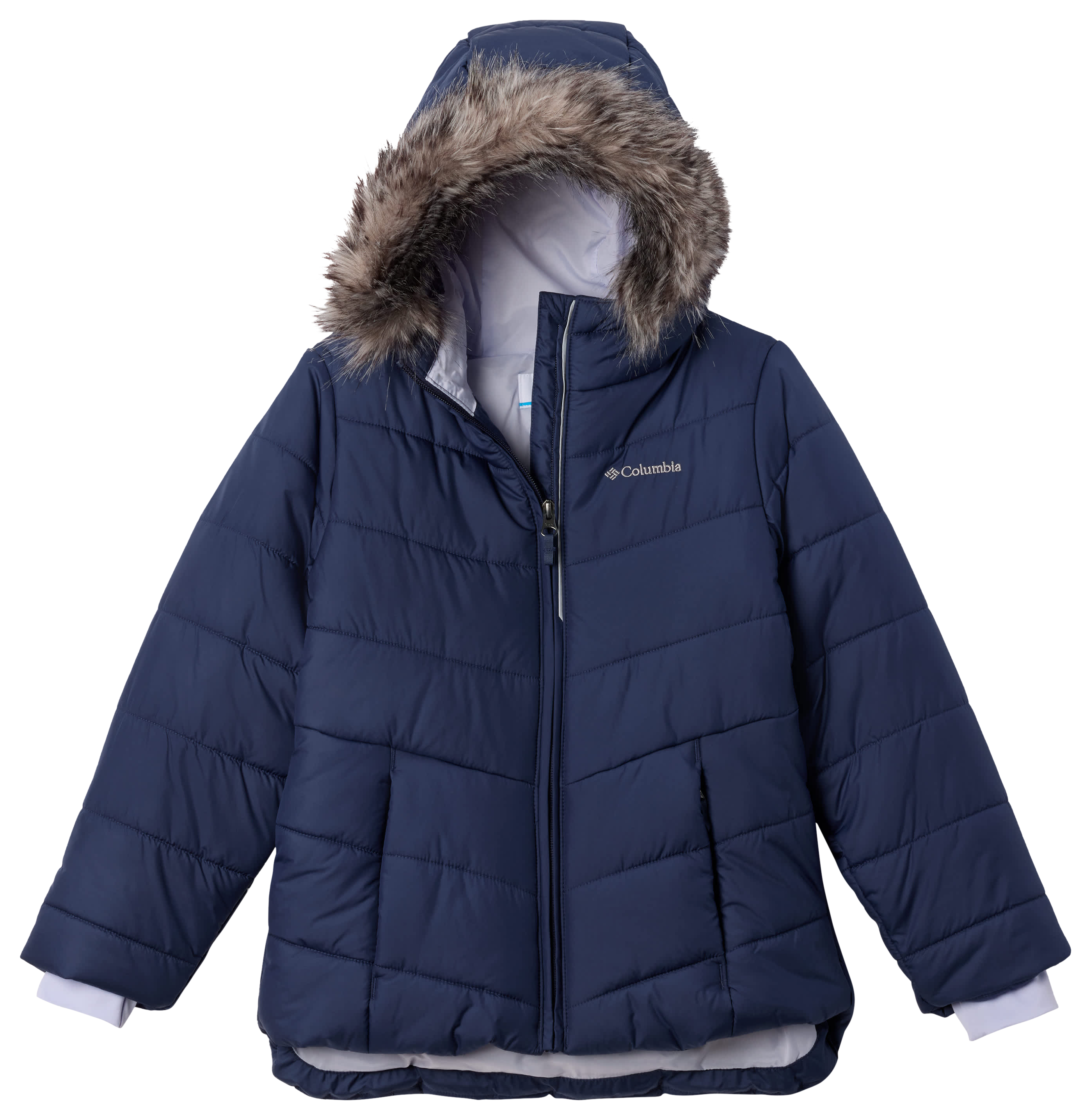 Image of Columbia Katelyn Crest III Hooded Jacket for Kids - Nocturnal - L