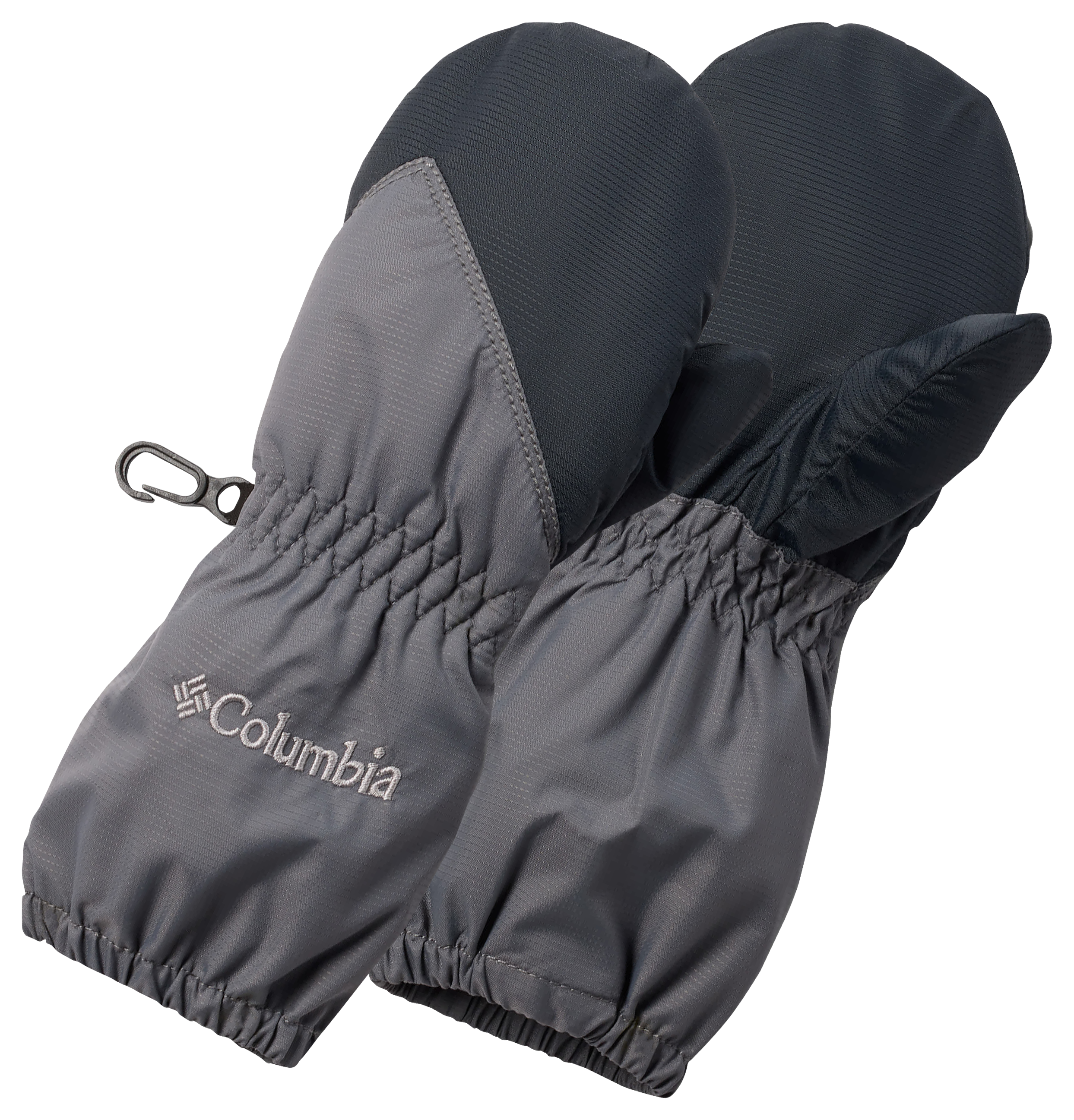 Image of Columbia Chippewa II Long Mittens for Toddlers - City Grey/Black