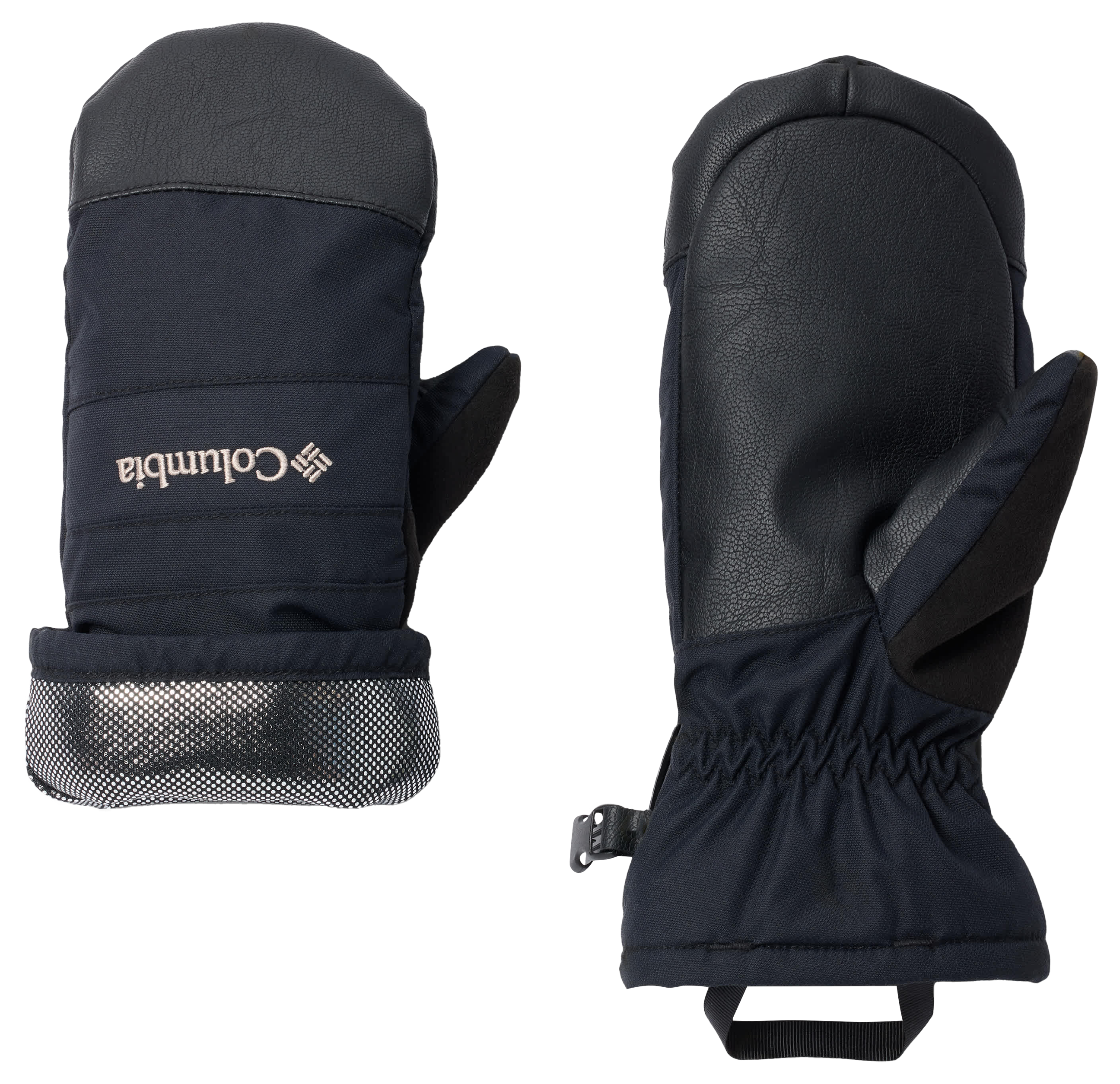 Image of Columbia Whirlibird III Insulated Mittens for Kids - Black - XL