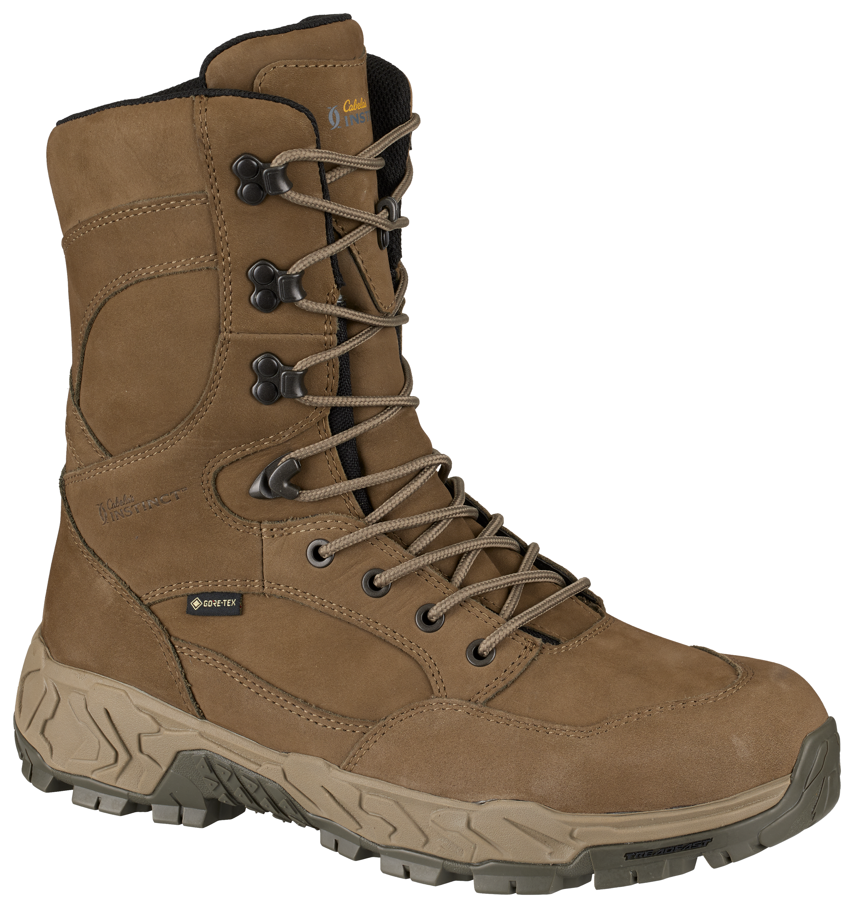Image of Cabela's Instinct Credence GORE-TEX Insulated Leather Hunting Boots for Men - Olive - 9.5M