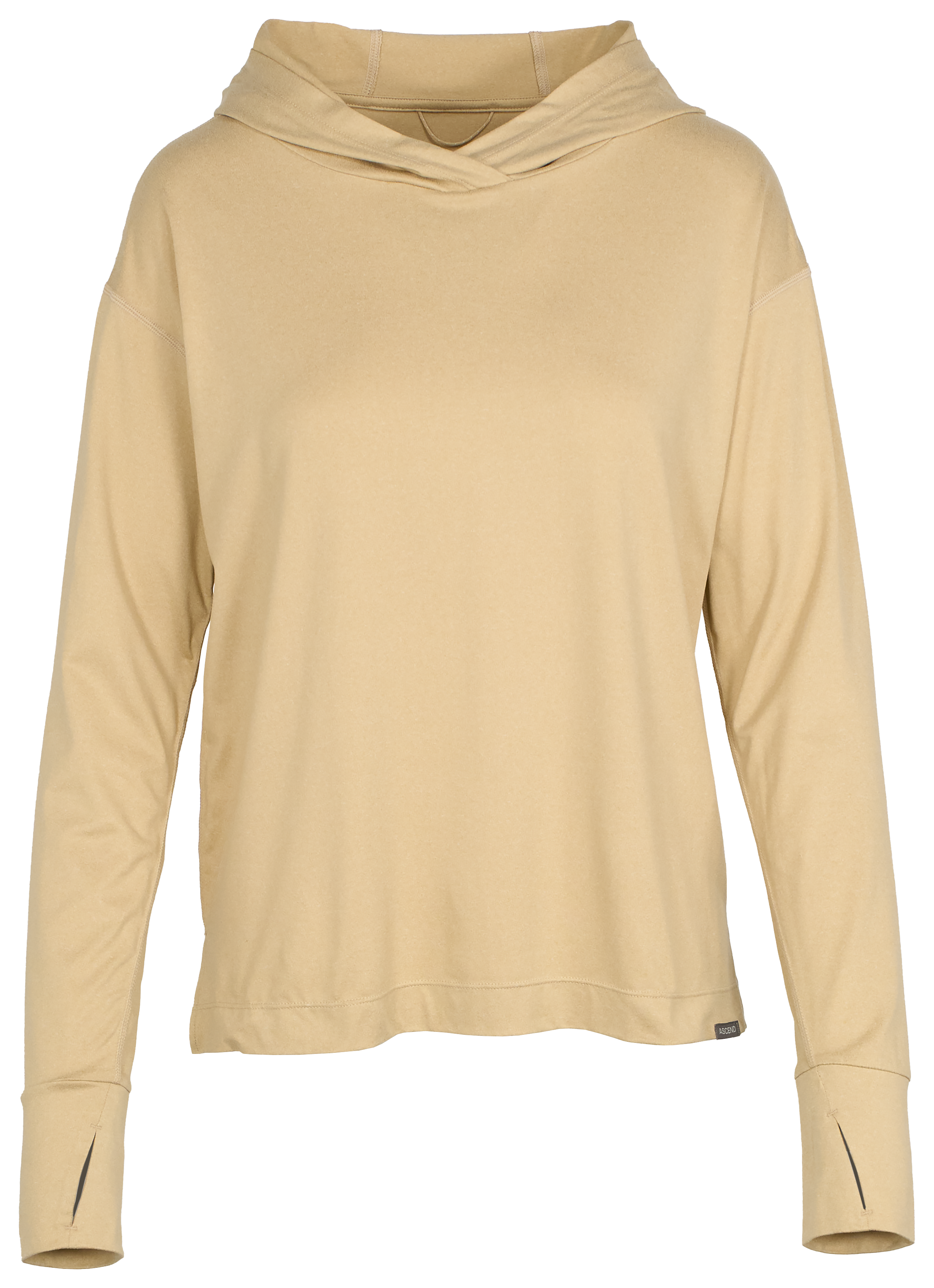 Image of Ascend Evolve Performance Long-Sleeve Hoodie - Irish Cream