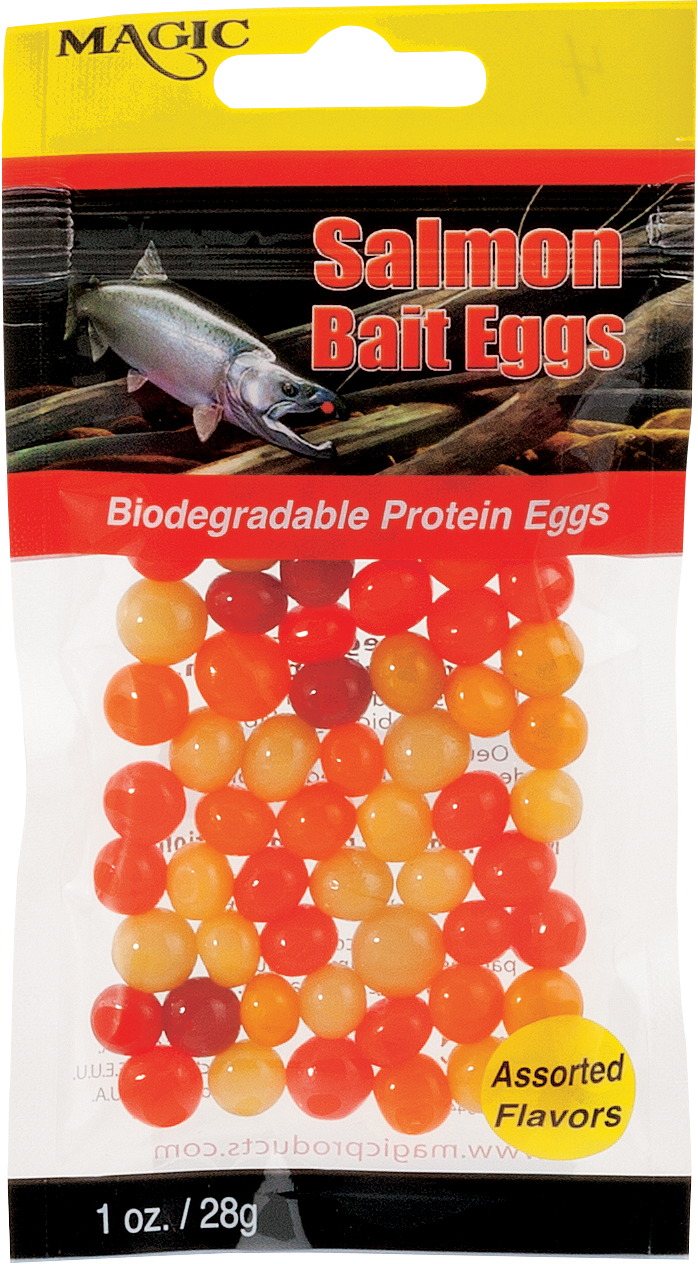 Magic Products Salmon Bait Eggs Orange 1 oz