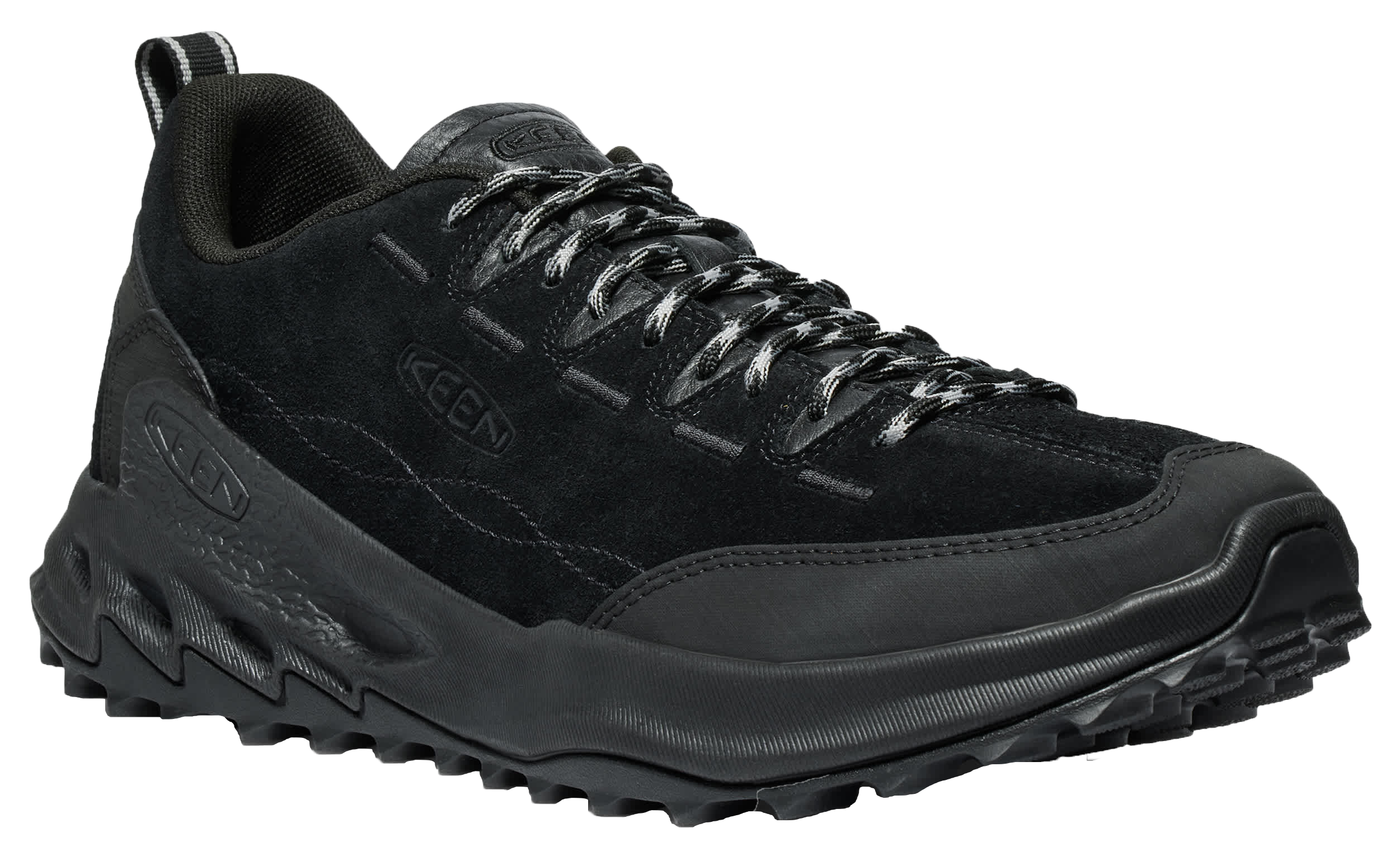 Image of KEEN Jasper Zionic Sneakers for Men - Black/Alloy - 11.5M