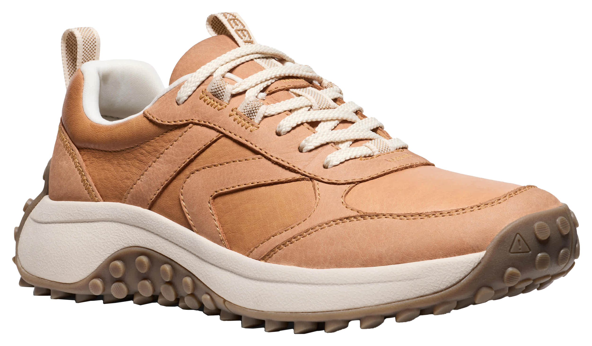Image of KEEN KS86 Leather Sneakers for Ladies - Natural/Birch