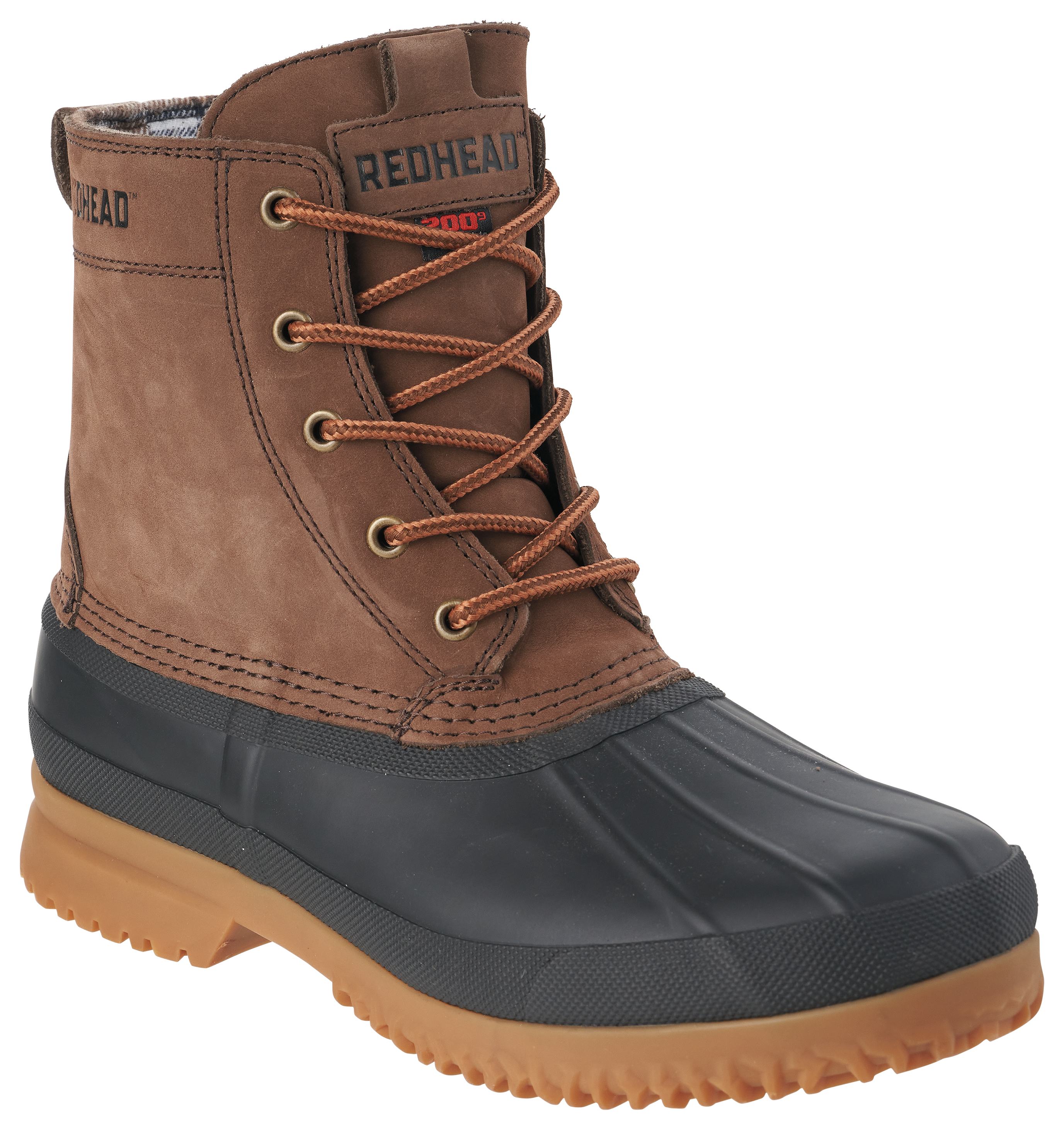 Image of RedHead ASC IV 5-Eye Insulated Waterproof Boots for Men - Brown - 10M