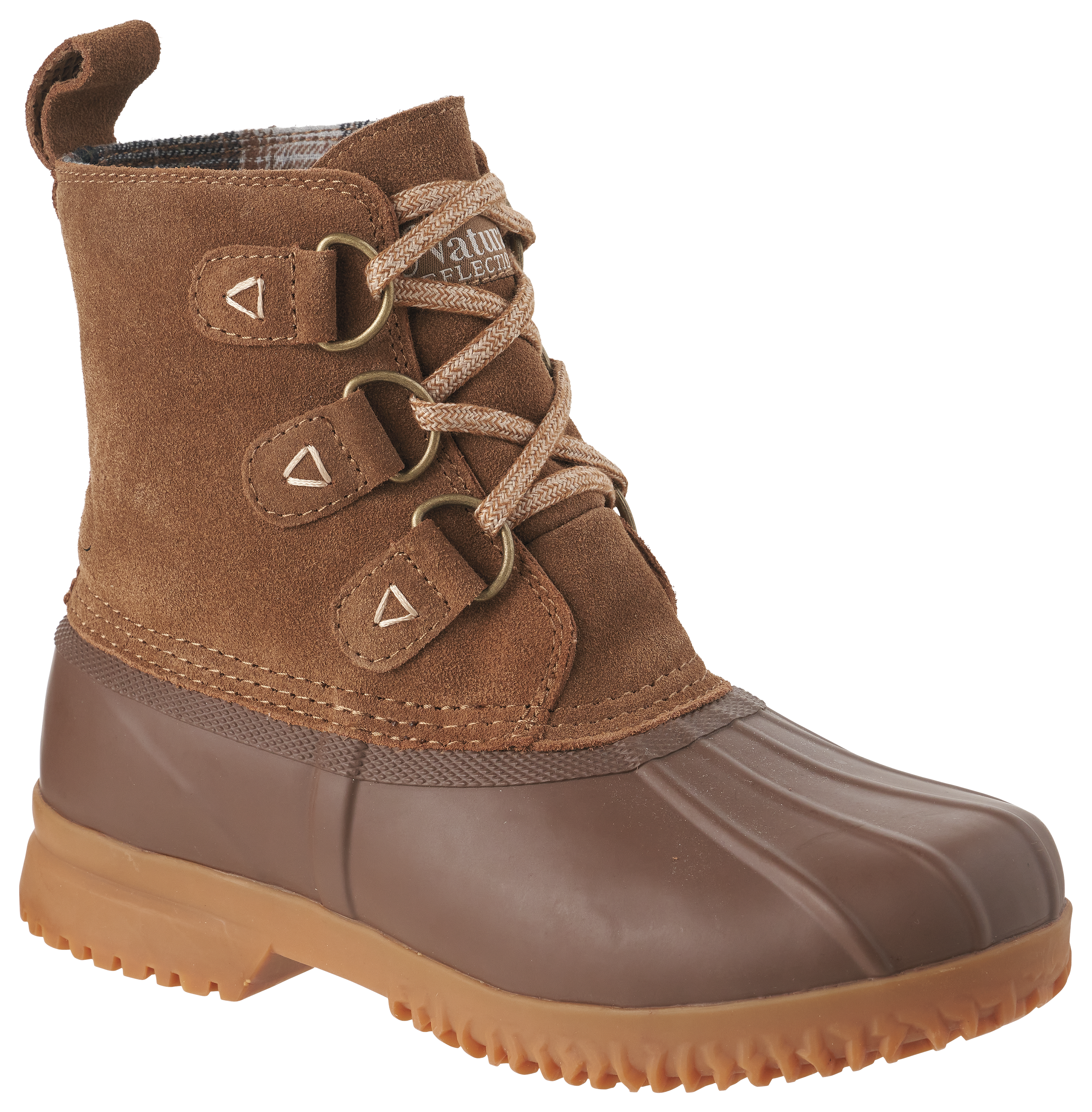Image of Natural Reflections ASC IV 3-Eye Waterproof Boots - Brown - 9M