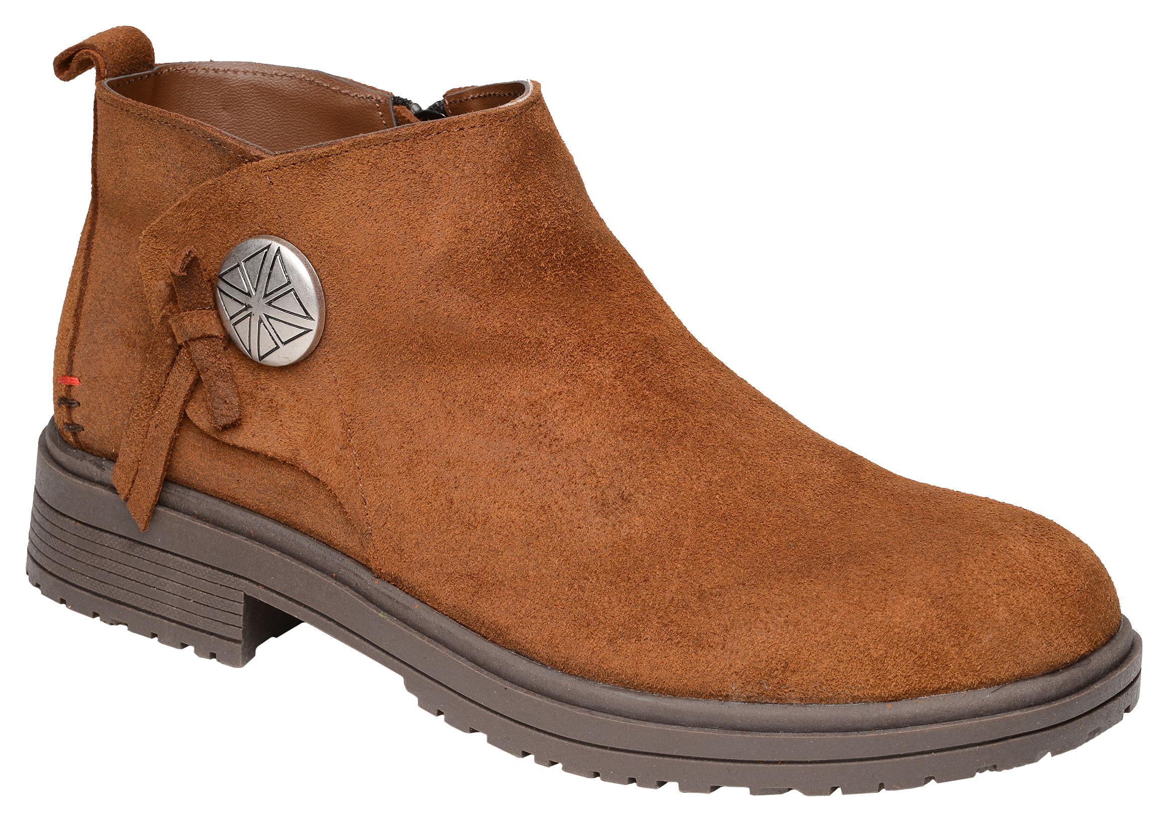 Image of Minnetonka Joyelle Boots for Ladies - Brown - 10M