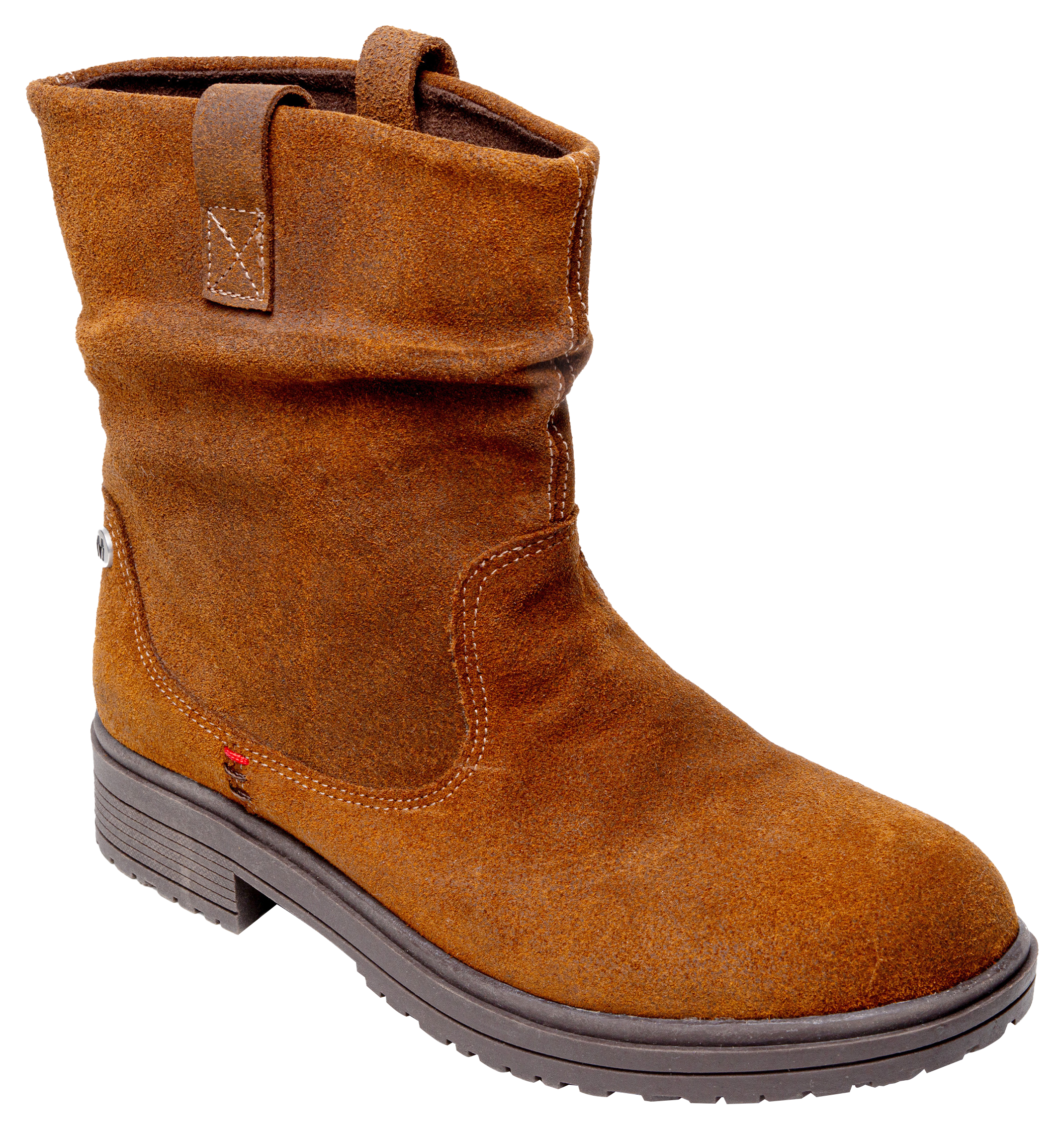 Image of Minnetonka Joli Slouch Boots for Ladies - Brown - 7M