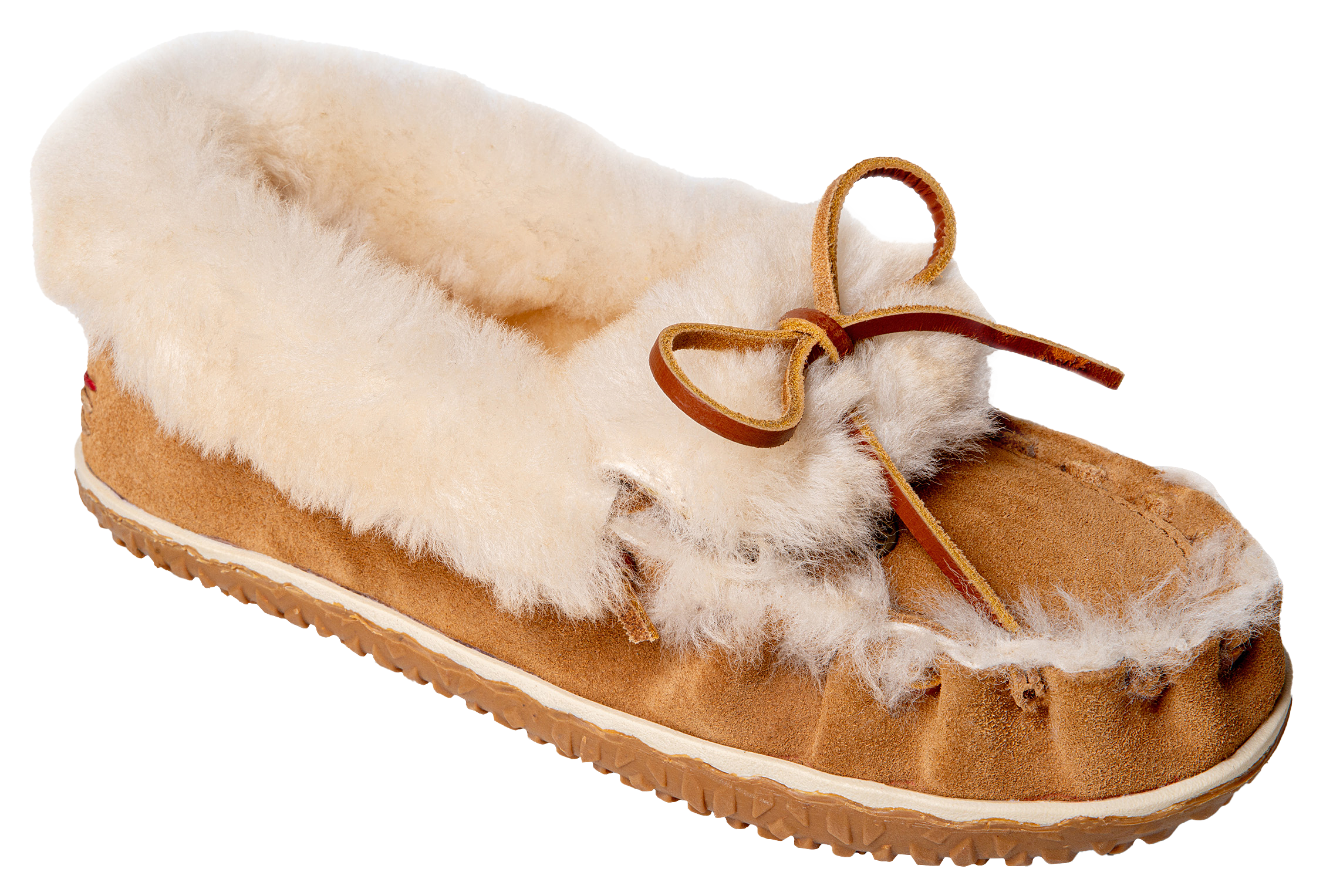 Image of Minnetonka Ultimate Sheepskin Slippers for Ladies - Tan