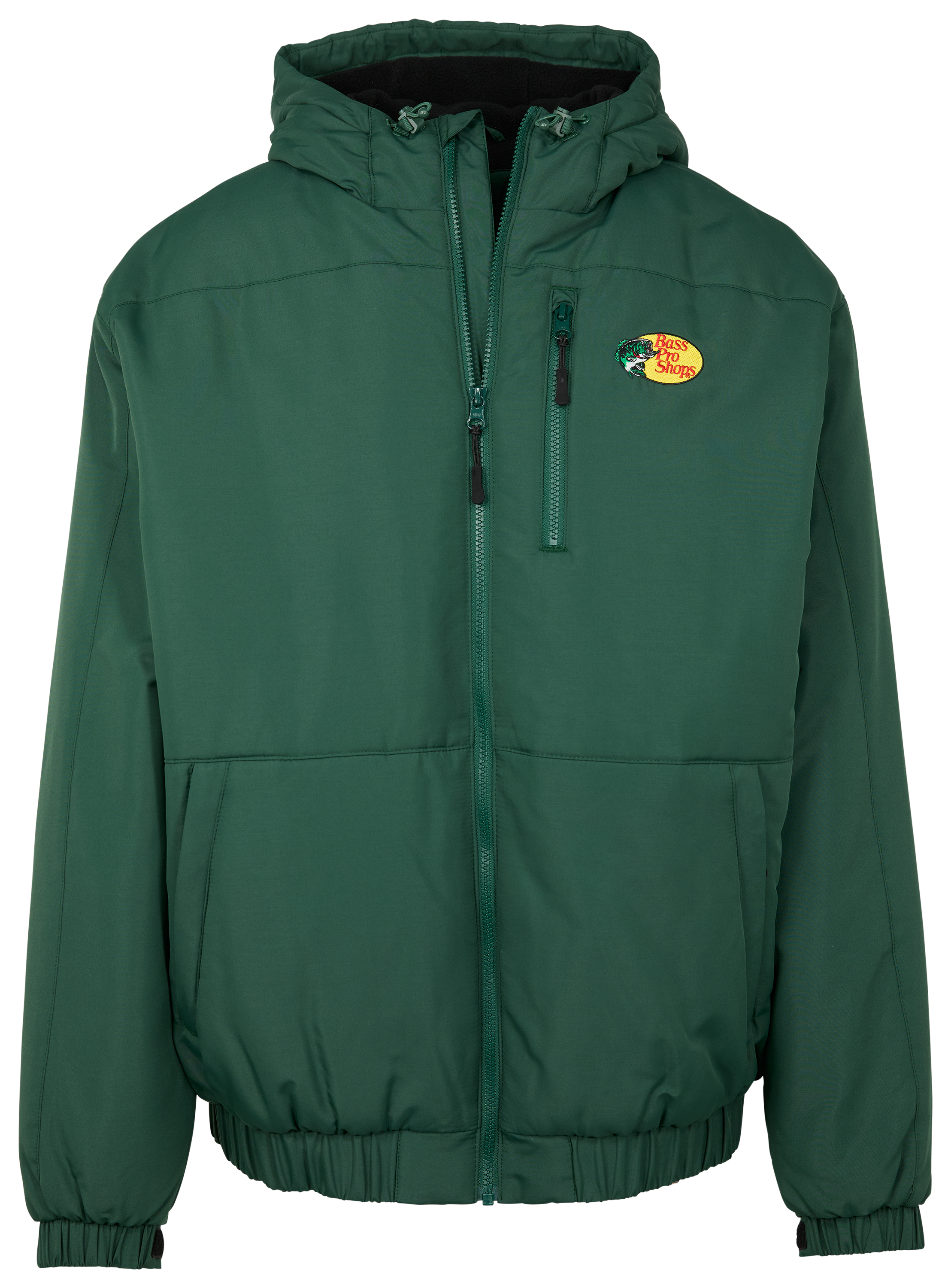 Image of Bass Pro Shops Tourney Trail Jacket for Men - Pineneedle - 4XL