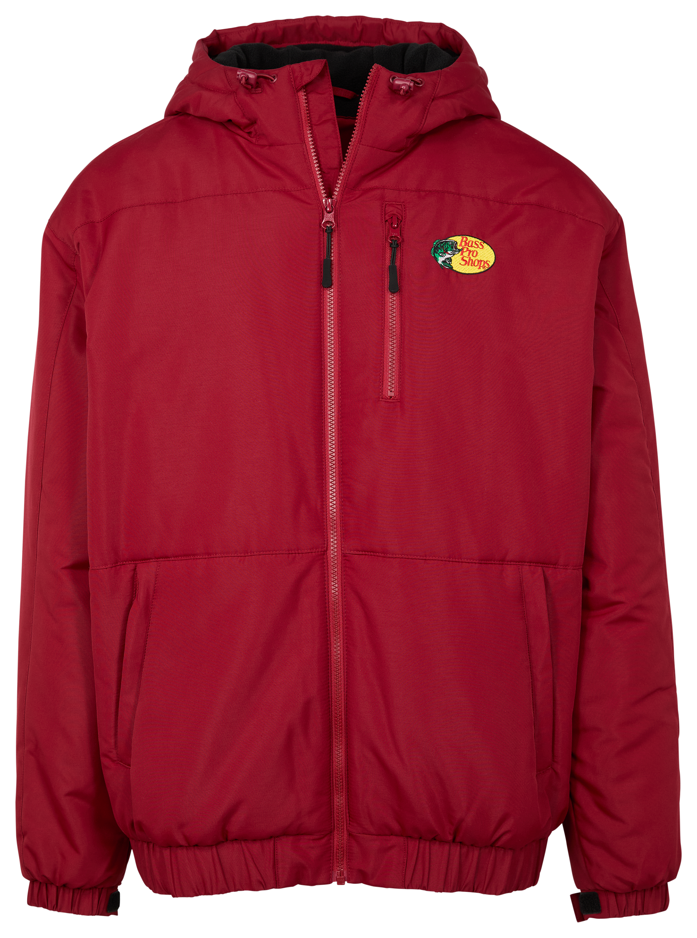 Image of Bass Pro Shops Tourney Trail Jacket for Men - Biking Red - L