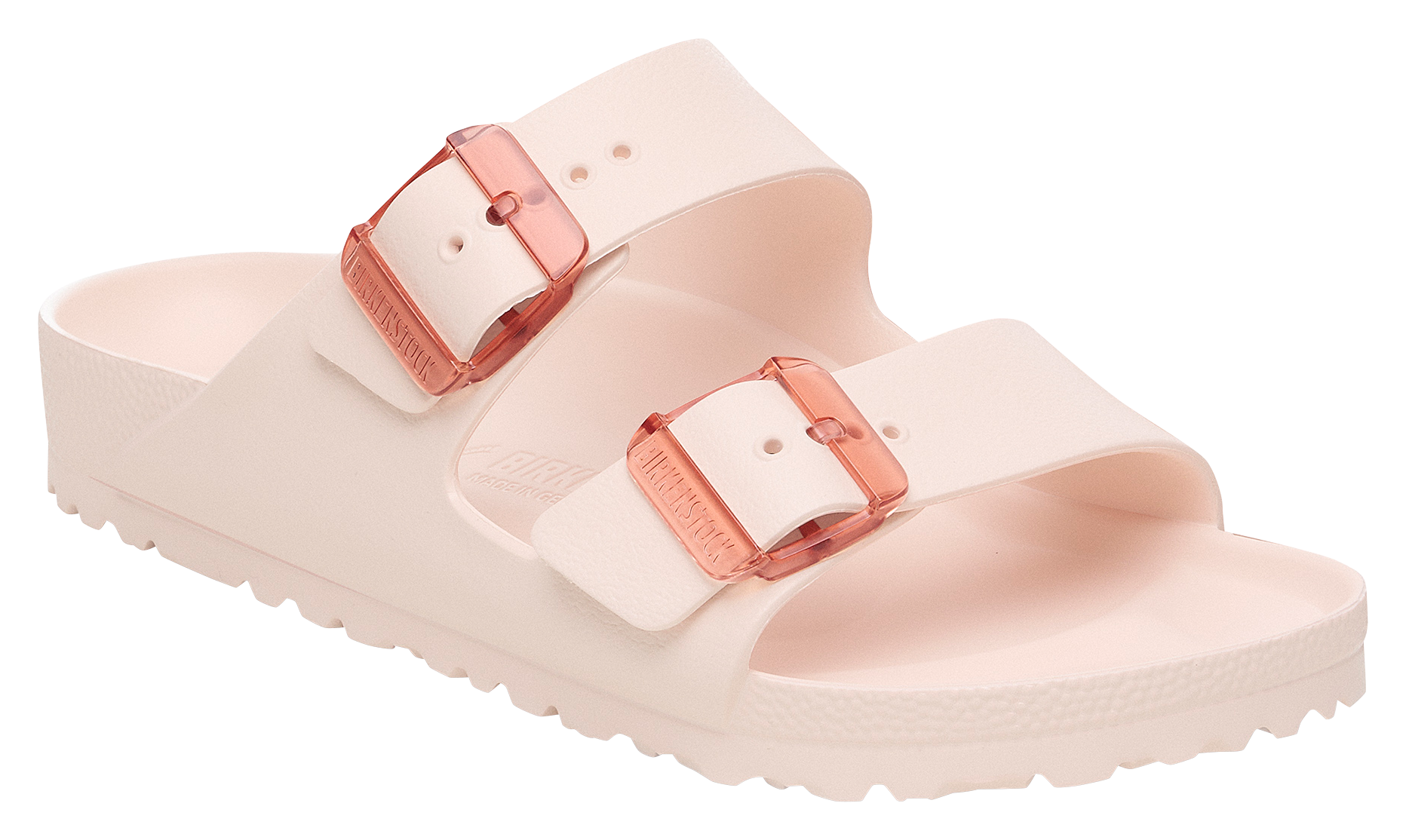 Image of Birkenstock Arizona Stealth Buckle EVA Sandals for Ladies - Light Rose - 40W