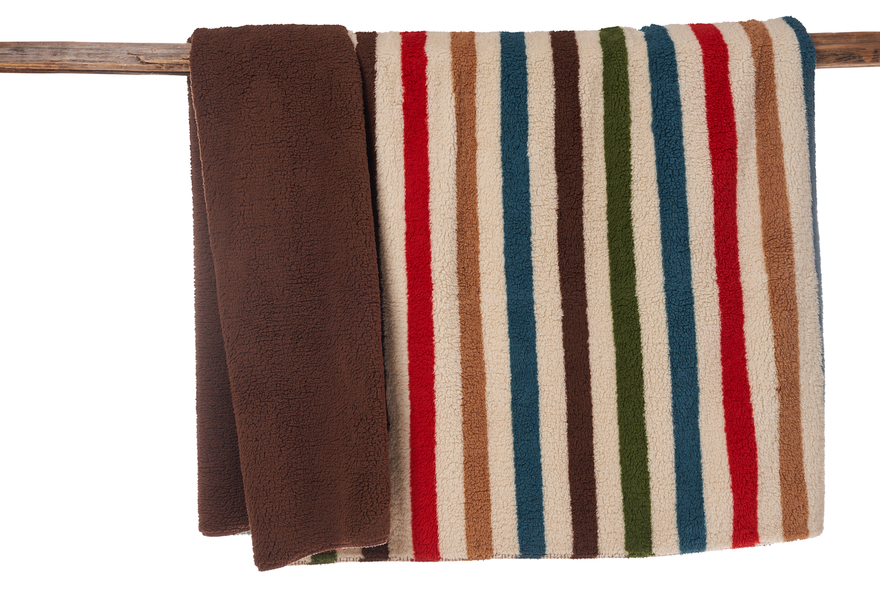 WHITE RIVER HOME Giant Berber to Berber Throw Blanket