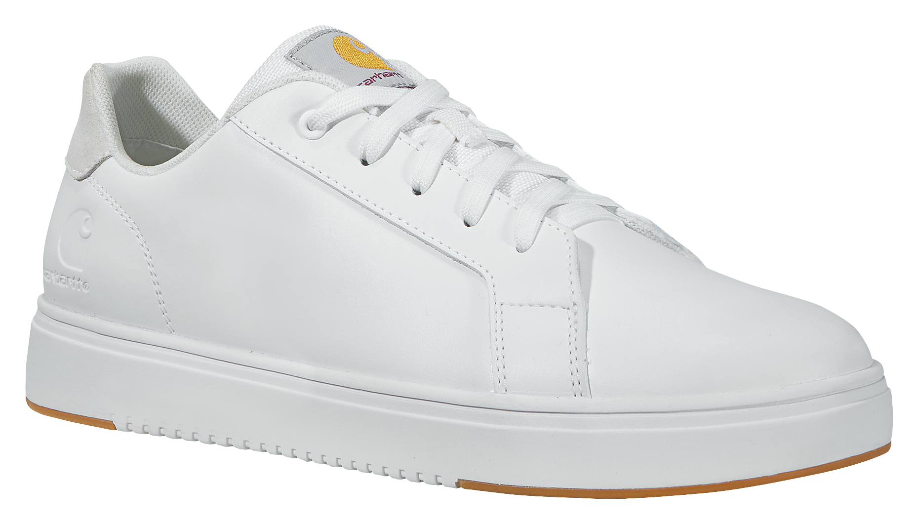 Image of Carhartt Detroit Leather Sneakers for Men - White