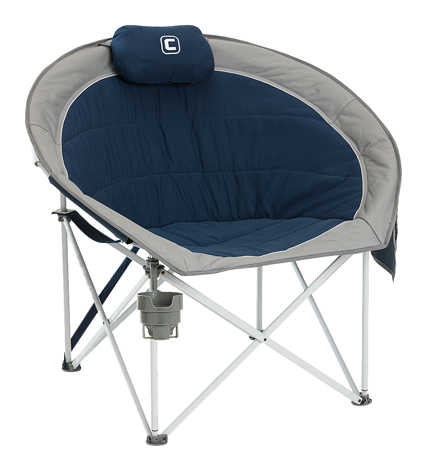 Image of Core Equipment Oversized Padded Round Chair with Hanging Storage