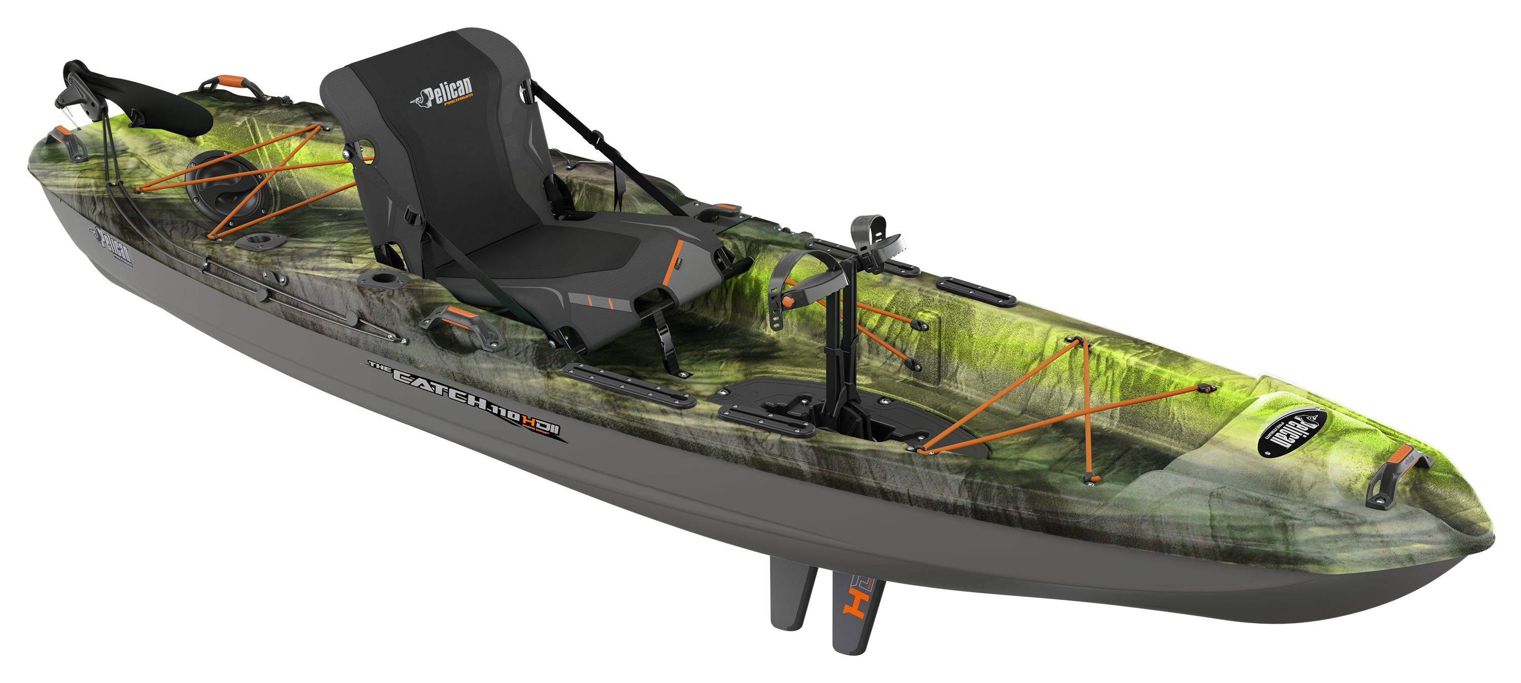 Image of Pelican Catch 110 HDII Fishing Sit-On-Top Kayak