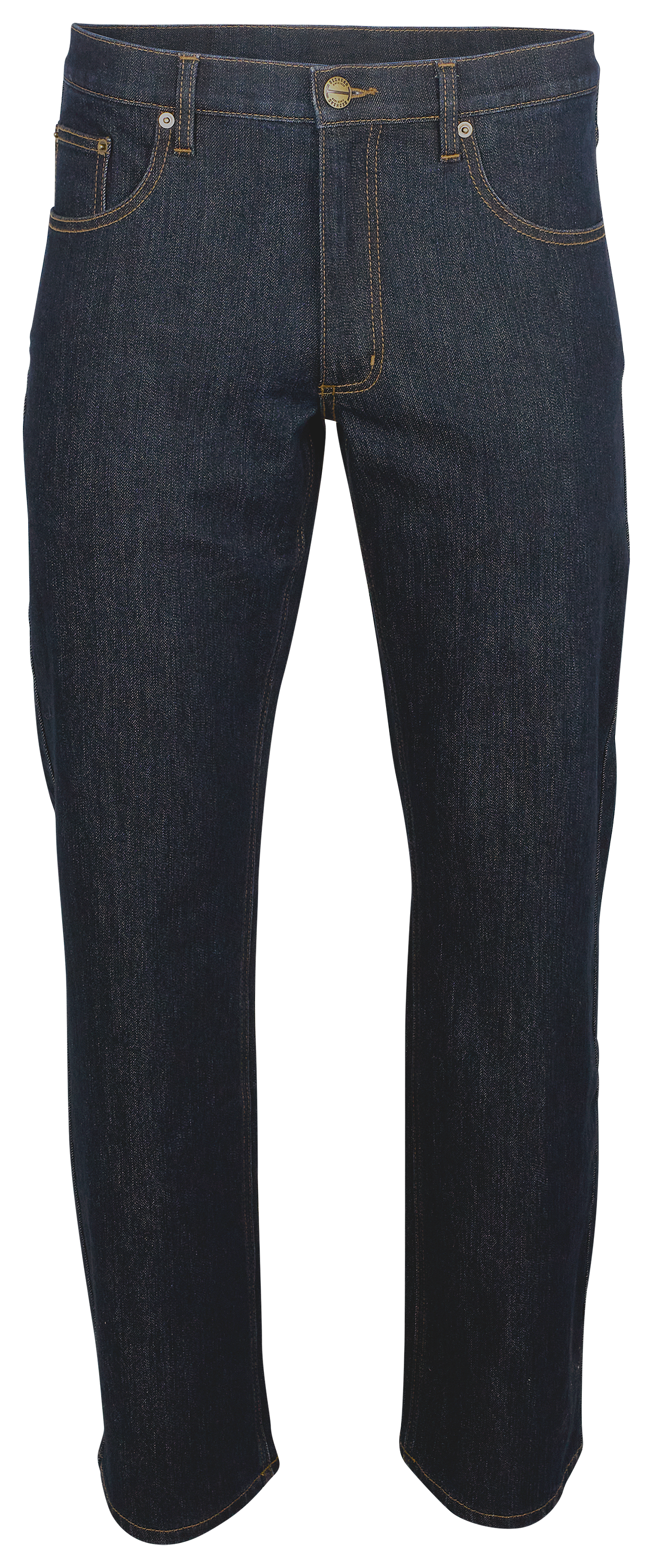 Image of RedHead Relaxed-Fit Buffalo Flannel-Lined Denim Jeans for Men - Dark Wash - 30x32