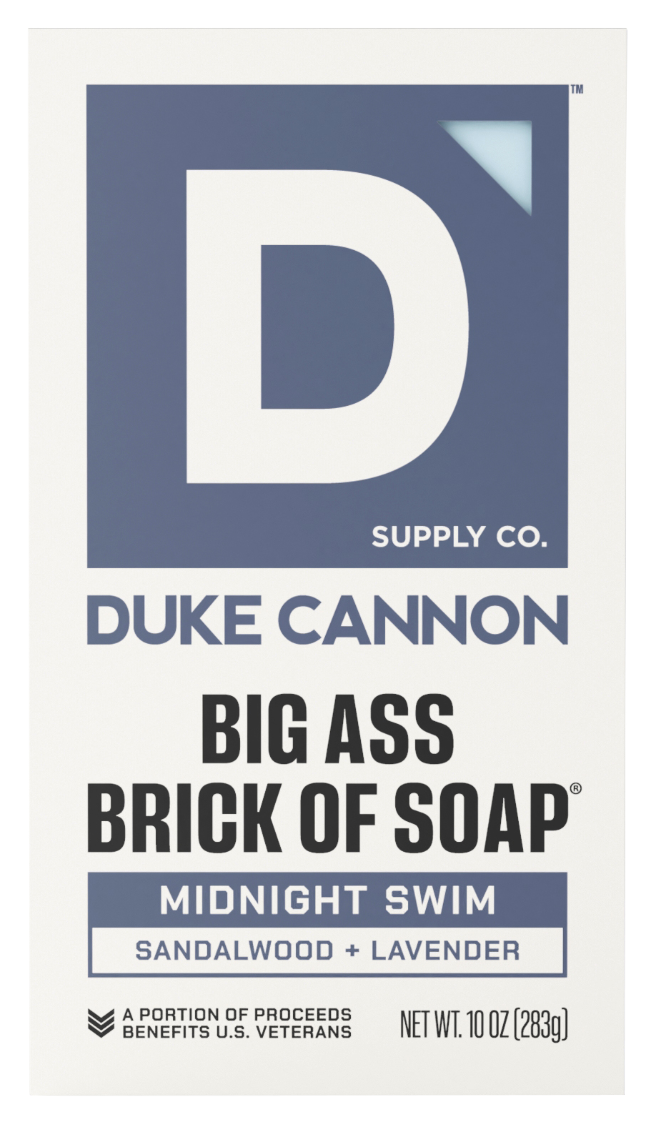 DUKE Cannon Midnight Swim Big Ass Brick of Soap