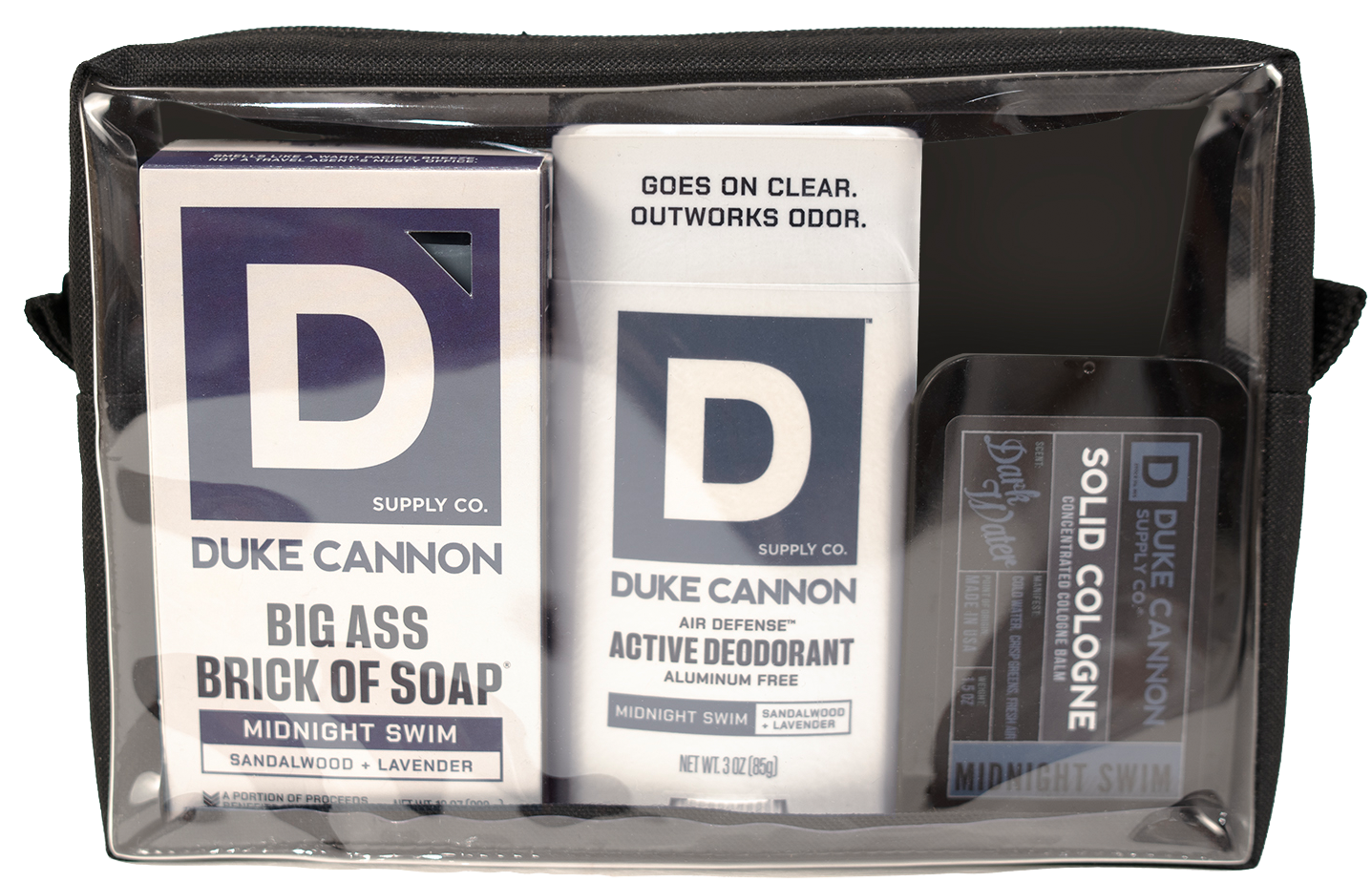 DUKE Cannon Supply Co. Midnight Swim Travel Kit