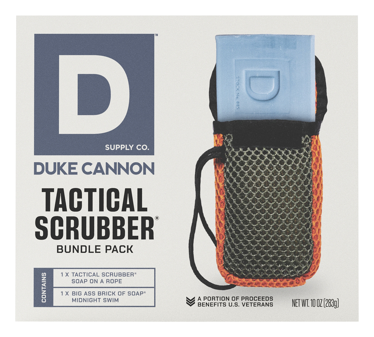 DUKE Cannon Supply Co. Midnight Swim Tactical Scrubber Bundle
