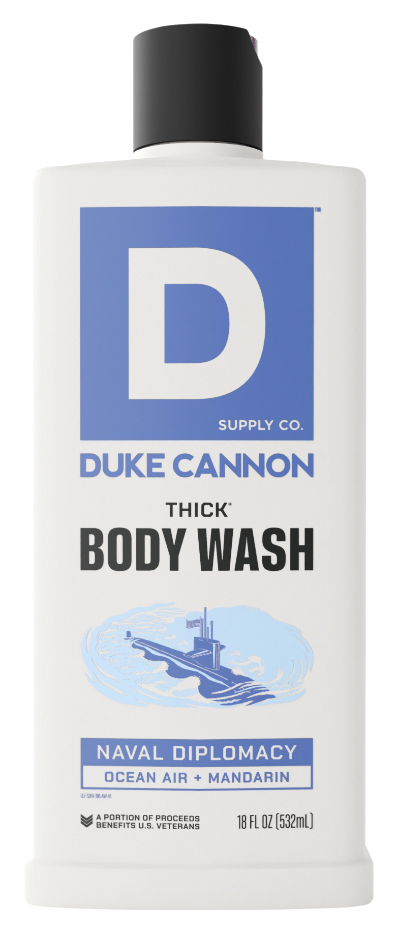 DUKE Cannon Supply Co. Naval Diplomacy Thick Body Wash