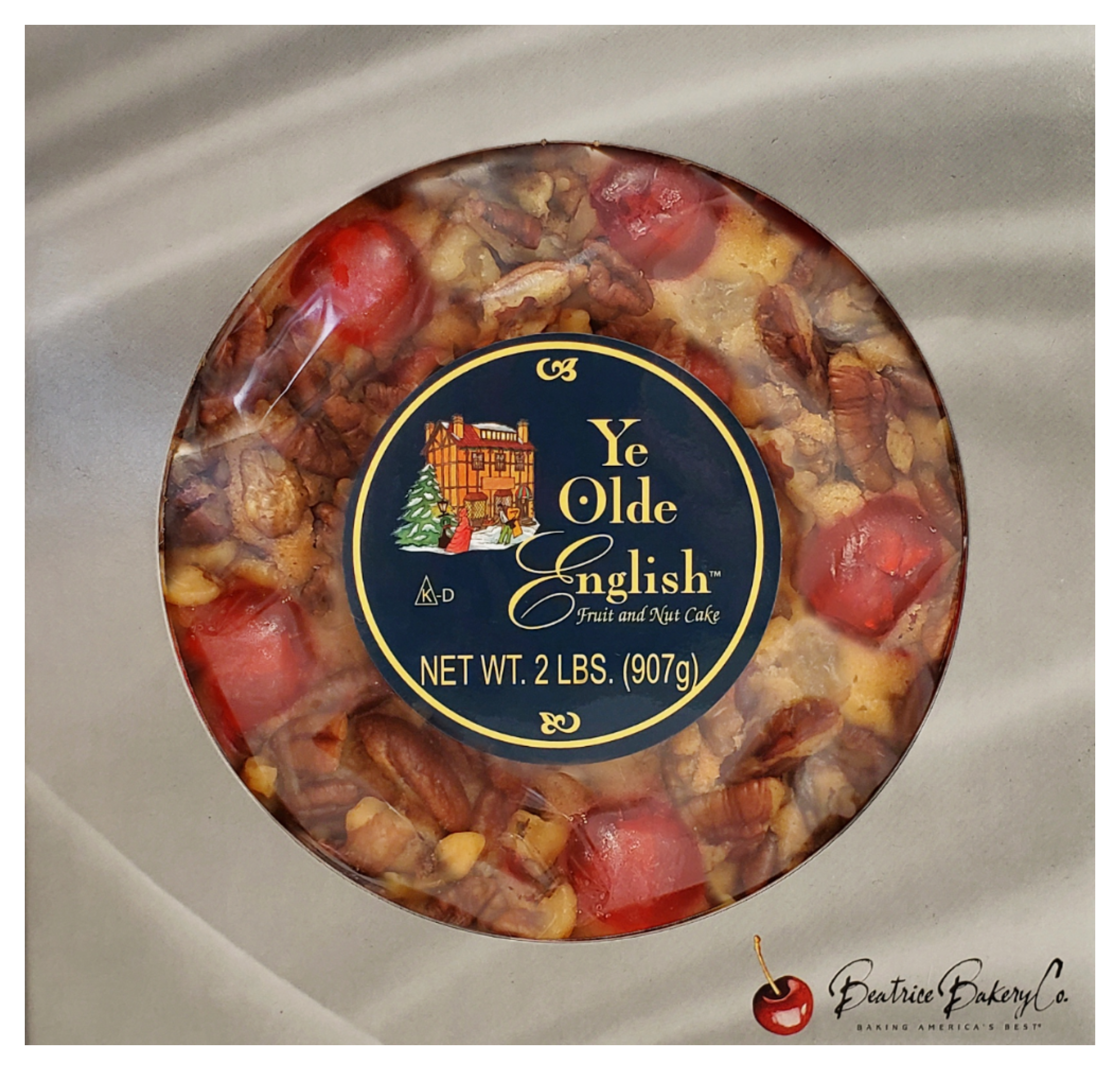 Image of Beatrice Bakery Co. Ye Olde English Non-Alcoholic 2-Lb. Fruitcake