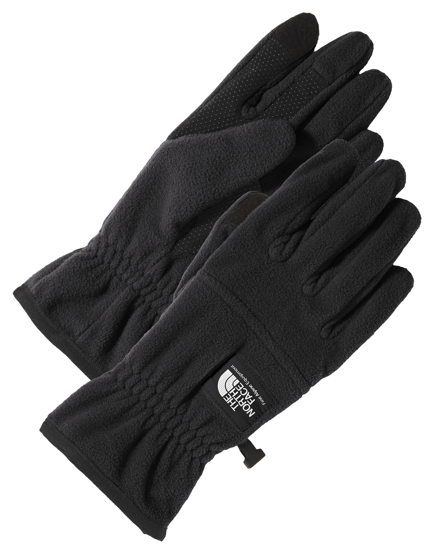 Image of The North Face Etip Heavyweight Fleece Gloves for Men - TNF Black - XS