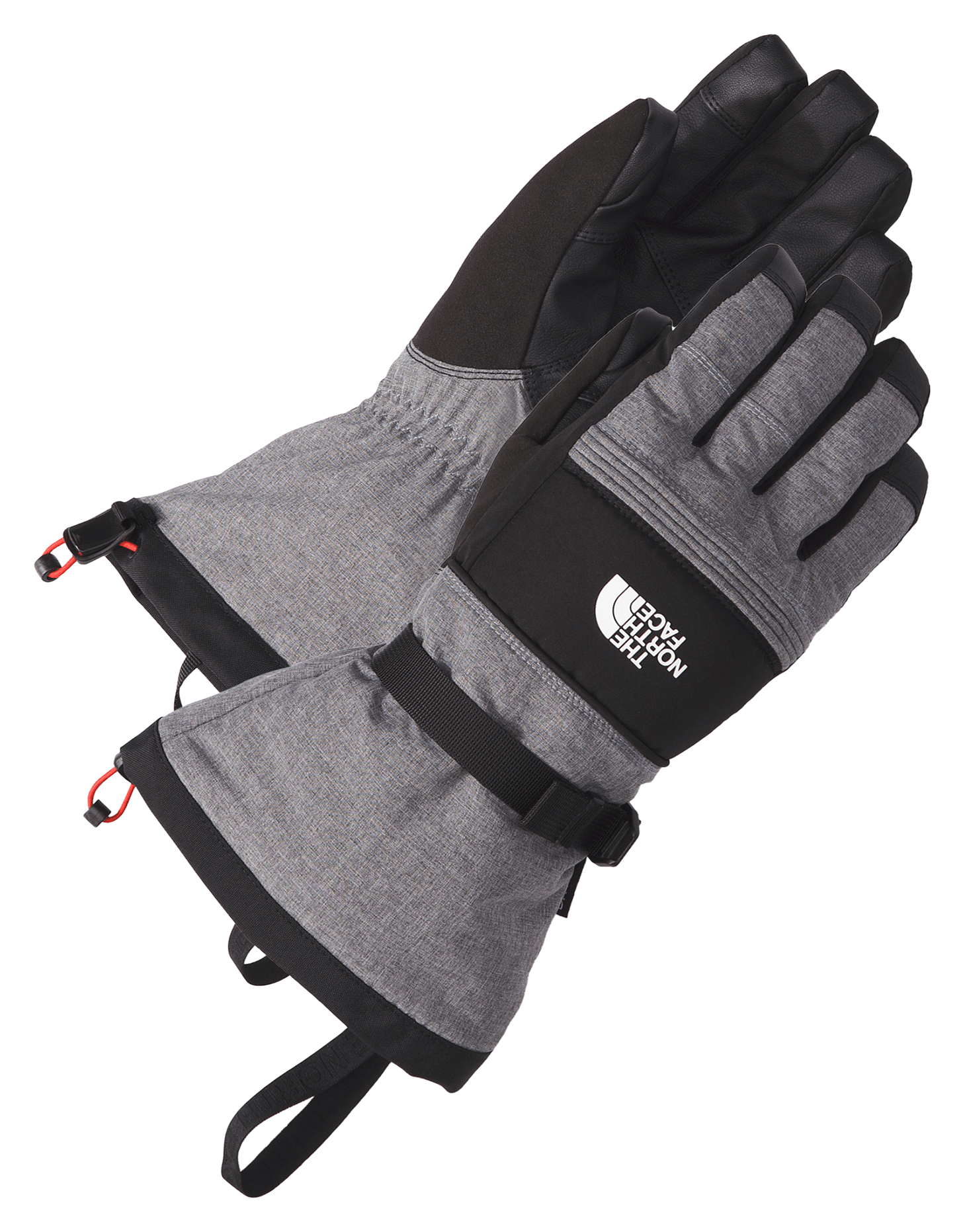 Image of The North Face Montana Etip Ski Gloves - TNF Medium Grey Heather - S