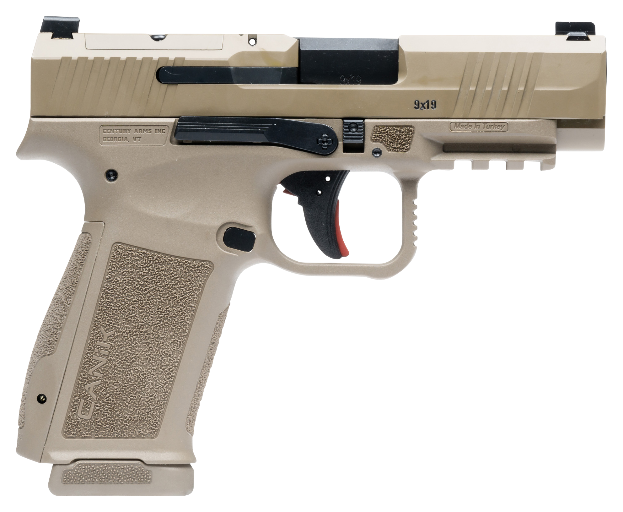 Canik Mete MC9LS MicroCompact SemiAuto Pistol  Flat Dark Earth  17  1