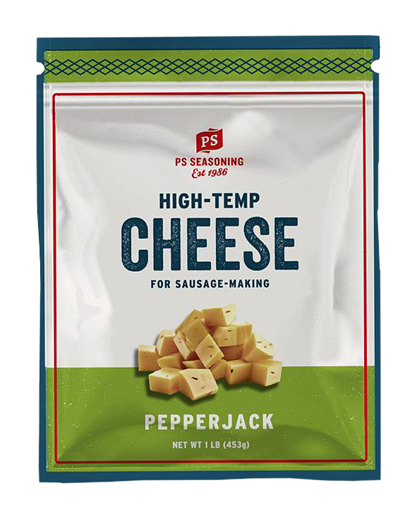 Image of PS Seasoning High-Temp Pepperjack Cheese for Sausage Making