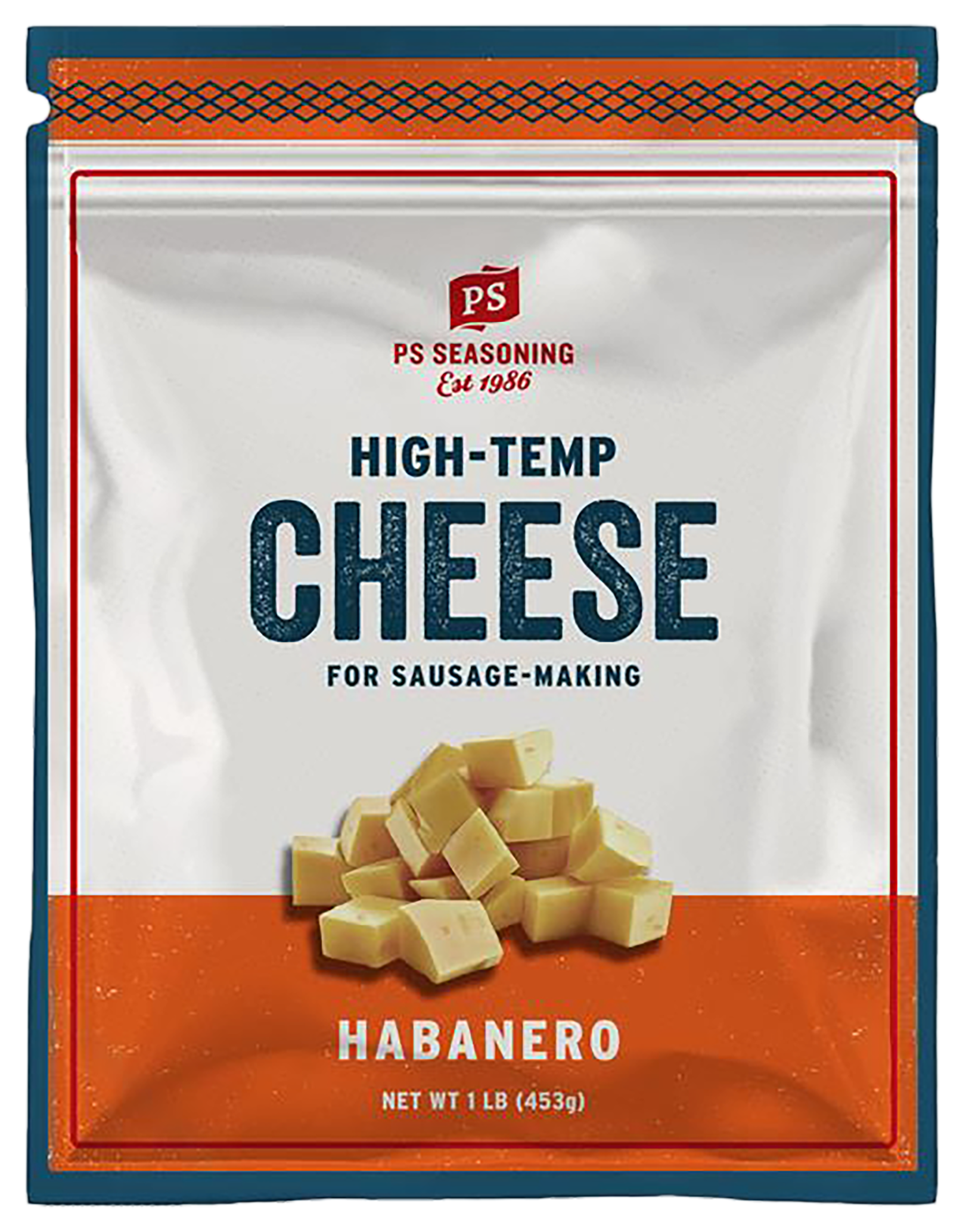 Image of PS Seasoning High-Temp Habanero Cheese for Sausage Making