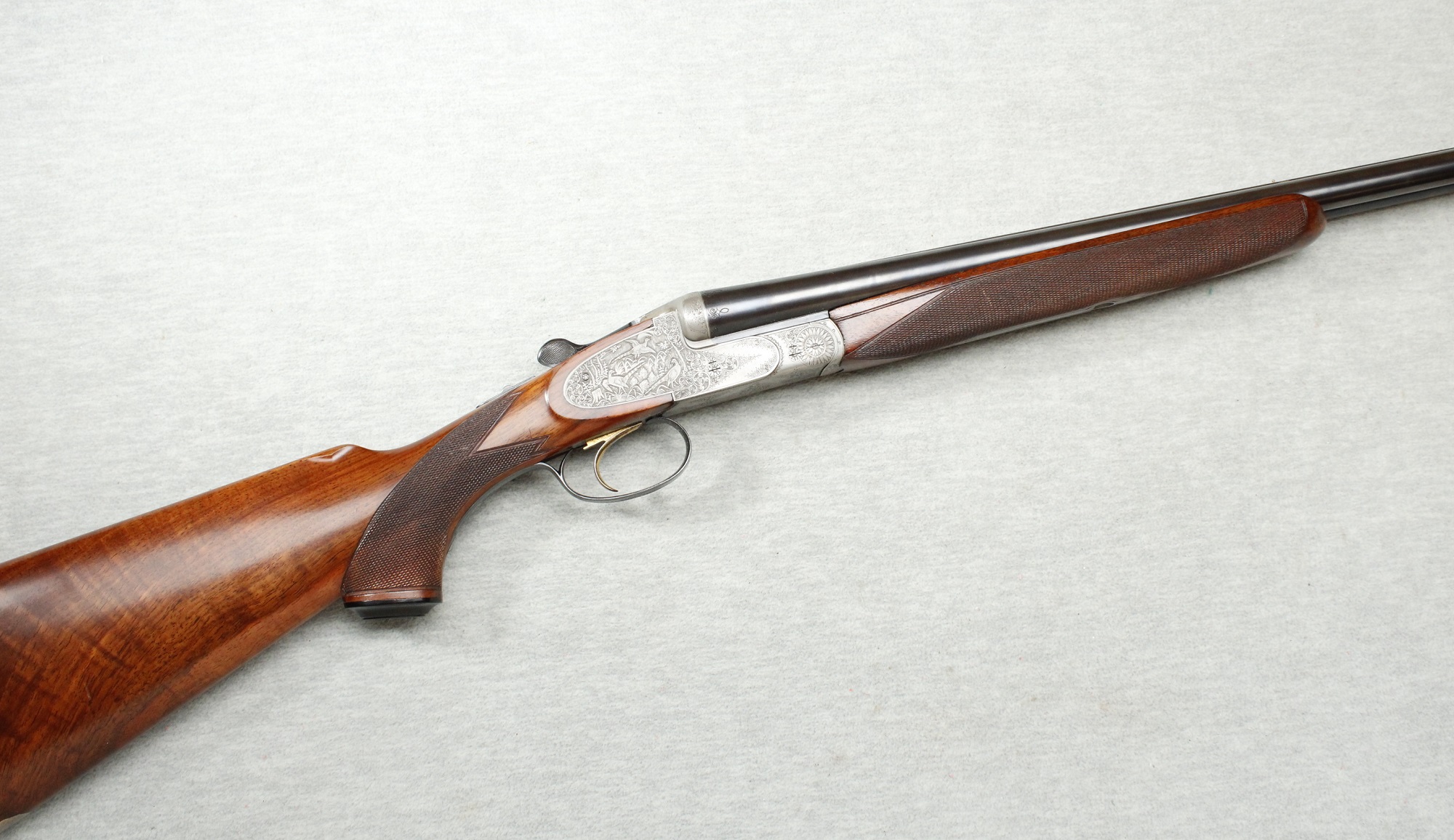 Image of Johann Fanzoi ~ Sideplate Ejector Sx ~ 20 Gauge