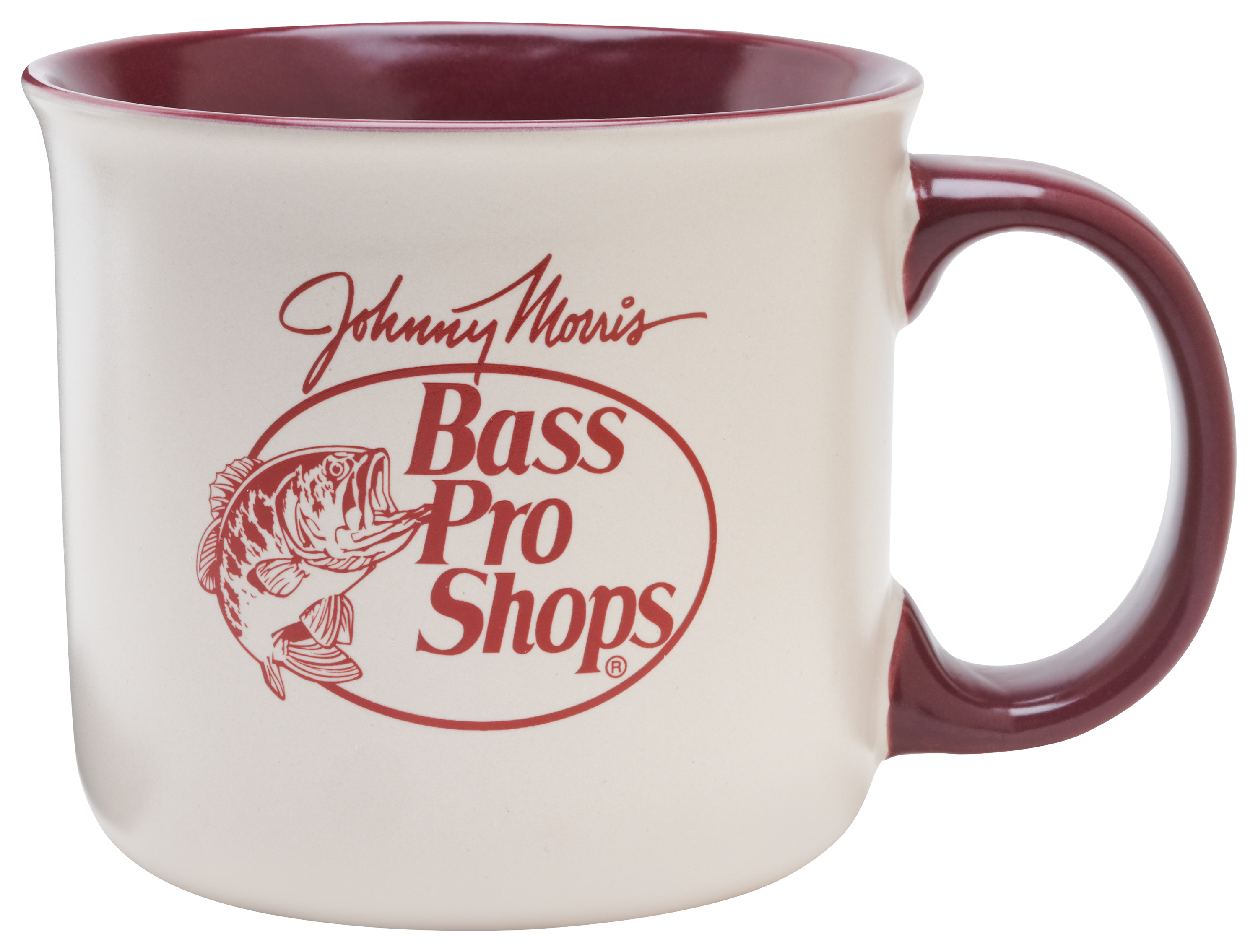 Image of Bass Pro Shops 16-oz. Camp Mug - Maroon Red