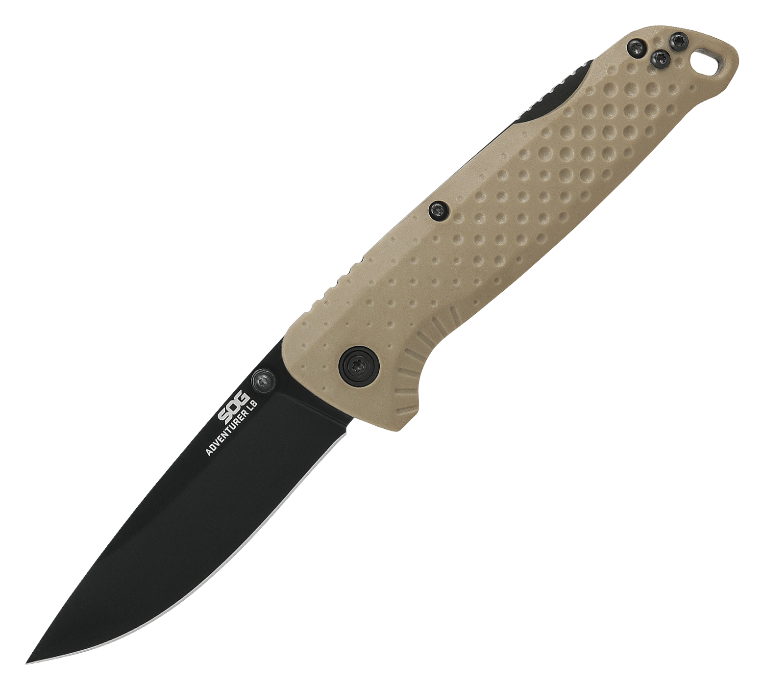 Image of SOG Adventurer LB Folding Knife - FDE - 3.5''