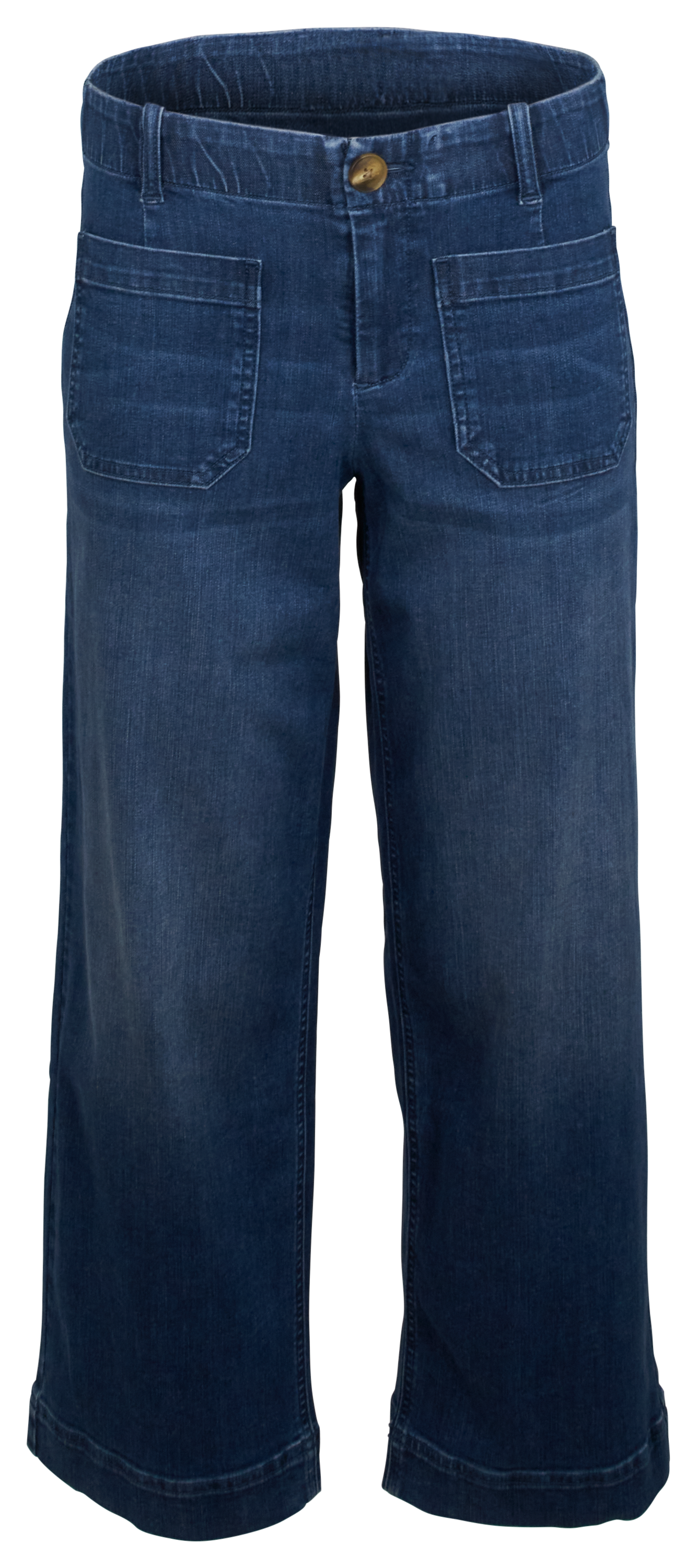 Image of Natural Reflections Driftwood Wide-Leg Pants - Medium Wash