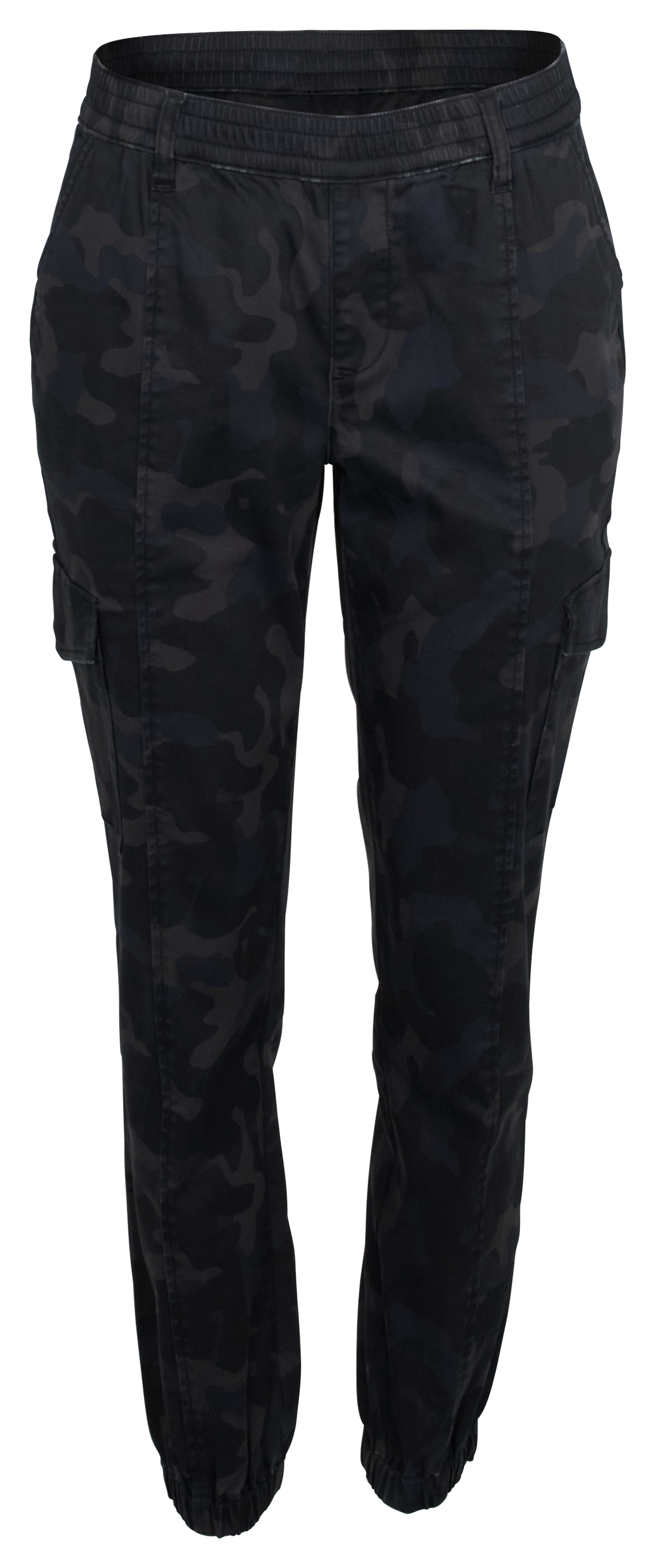 Image of Natural Reflections Riverbend Joggers - Black Gray Camo - XL