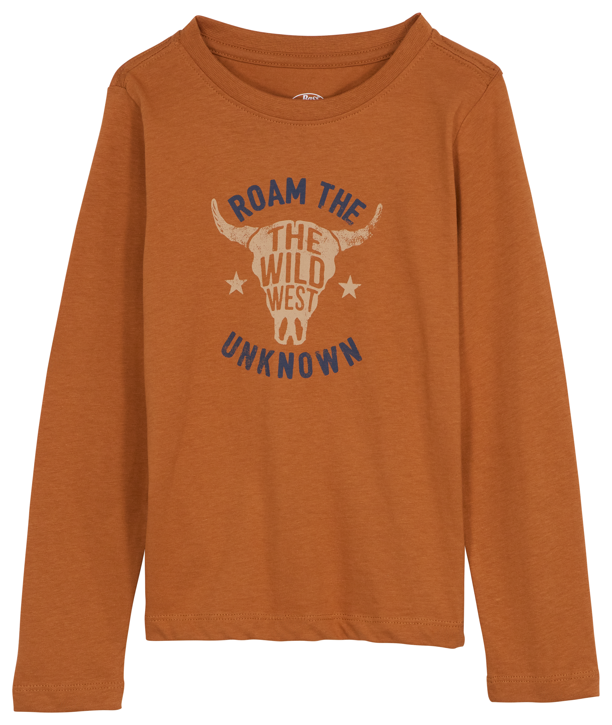 Image of Bass Pro Shops Graphic Long-Sleeve Shirt for Toddlers - Adobe